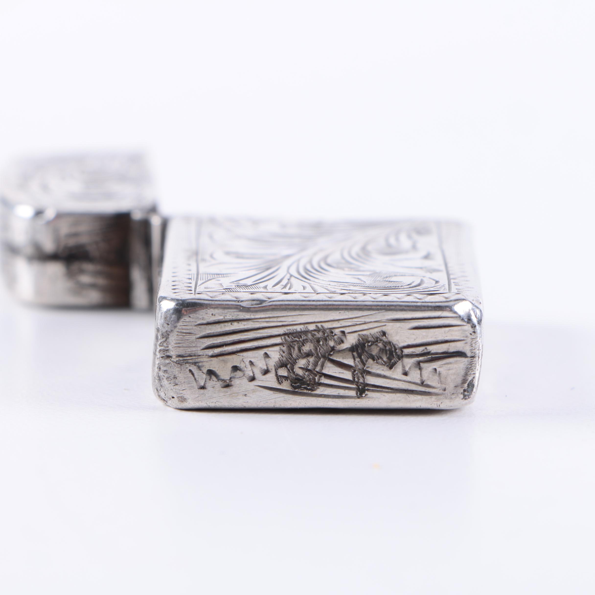 Sterling Silver Accessories Including a Cross Pendant