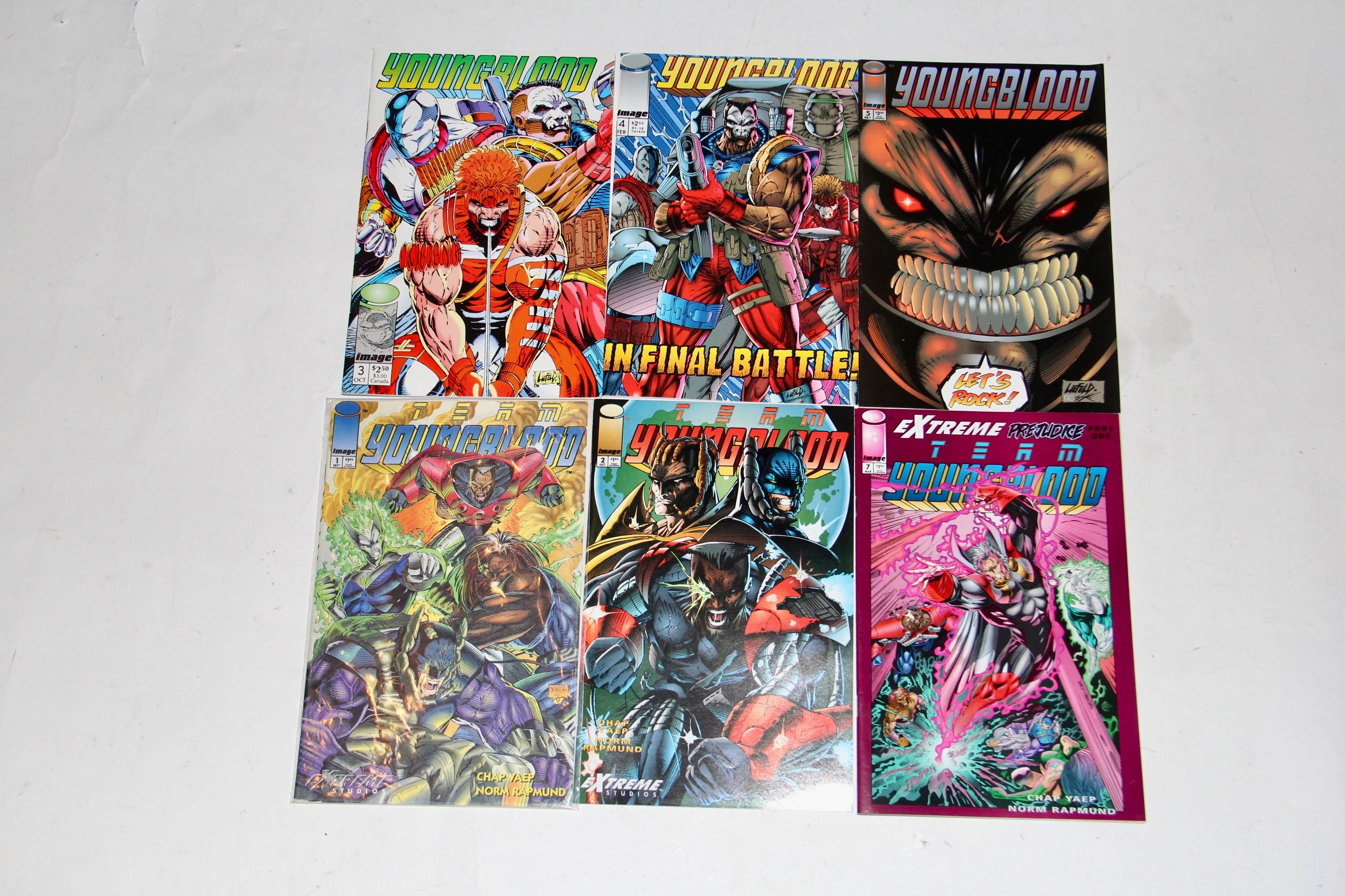 Image Comics "Youngblood" Comic Books