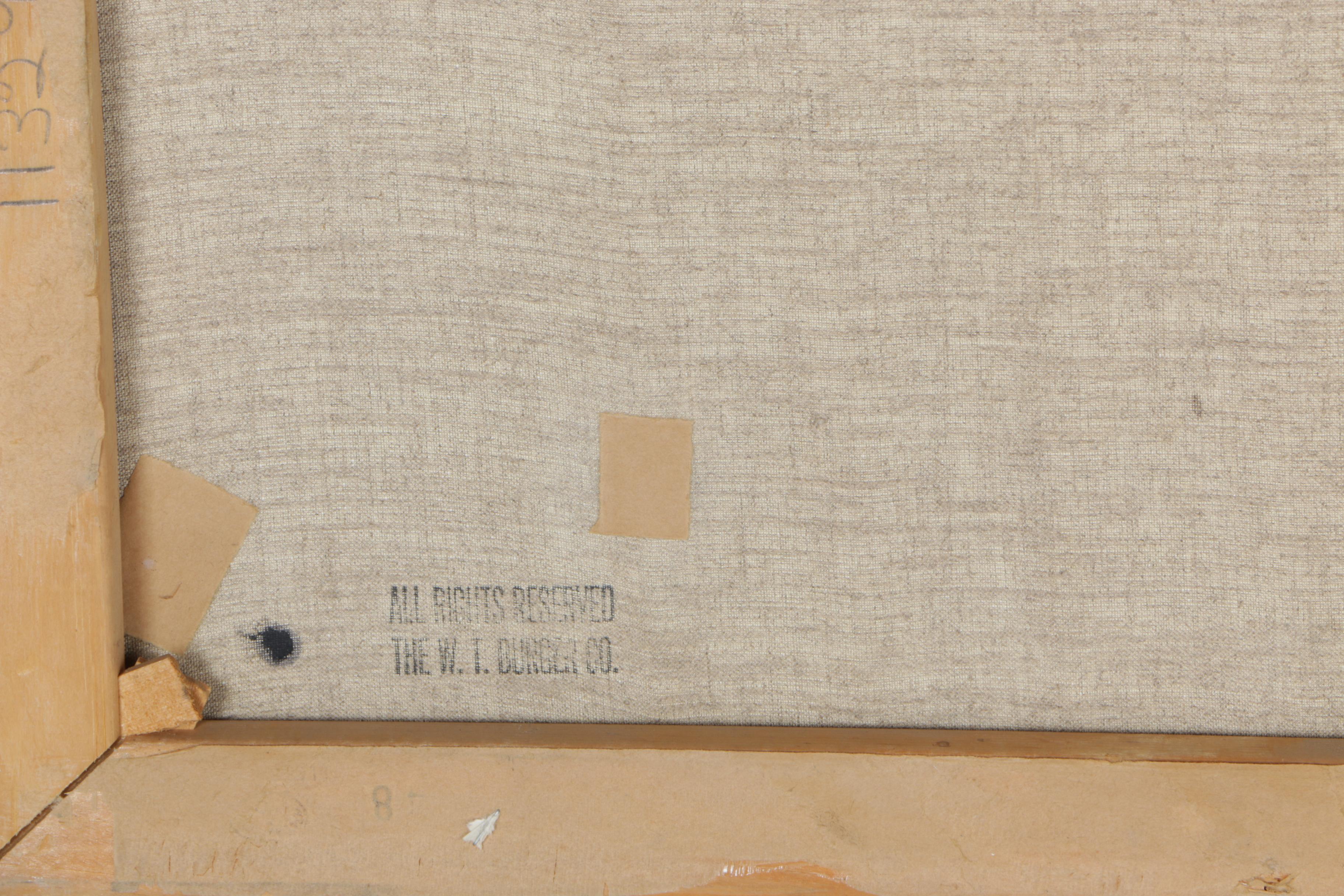 Signed Original Oil Painting Of Mountain Village