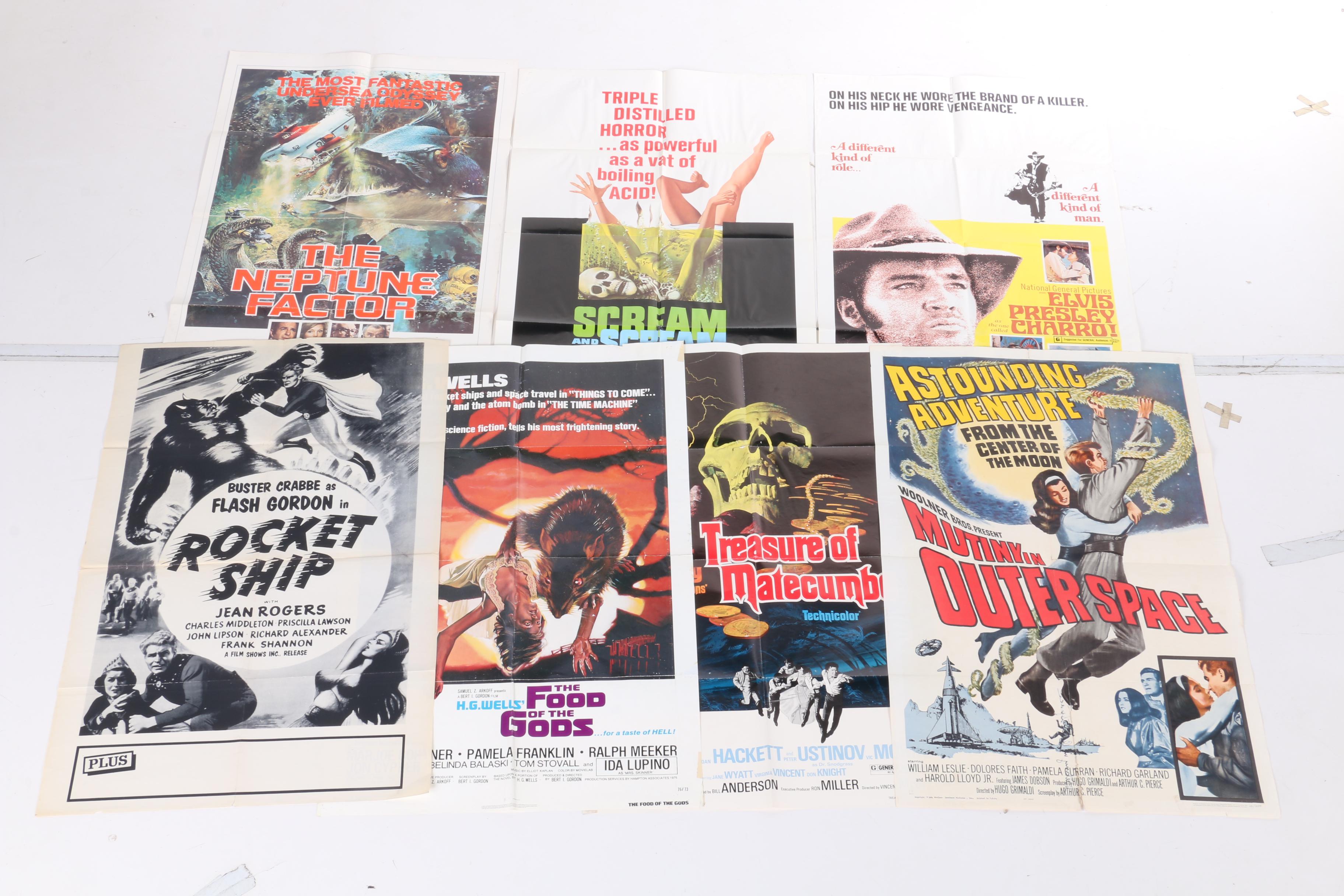 Collection of Sci-Fi and Fantasy Movie Posters