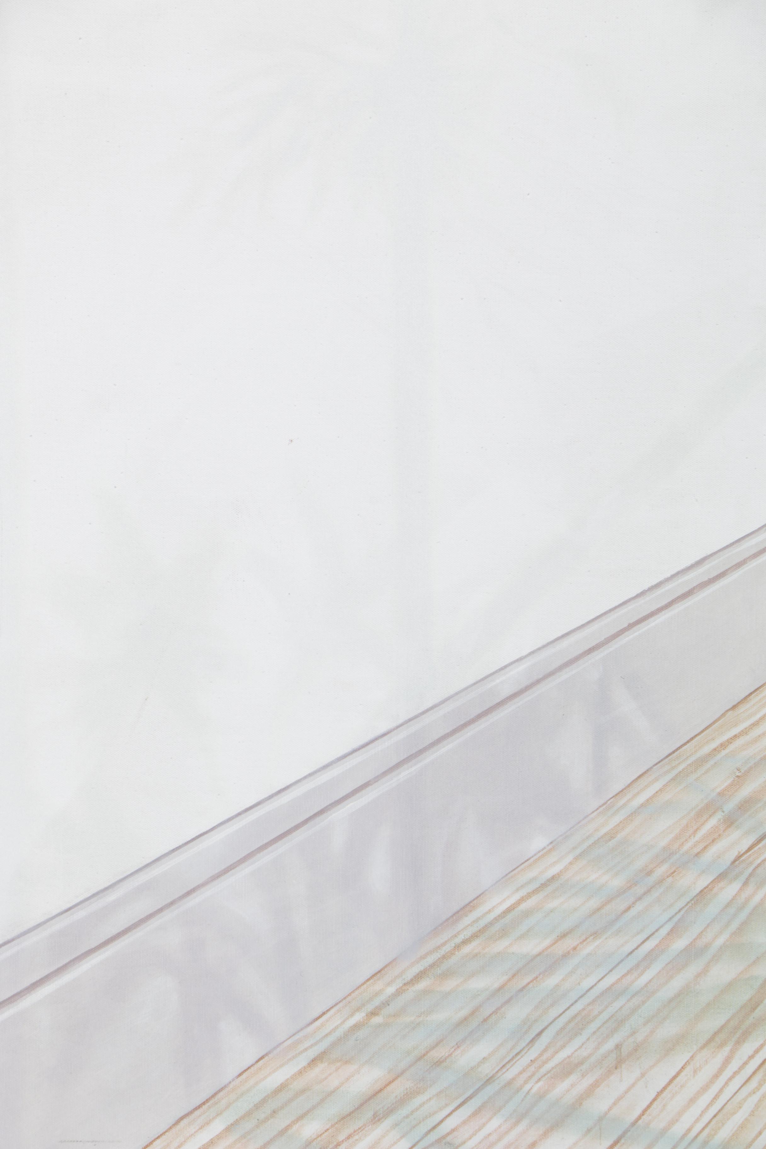 Original Oil Painting on Canvas of a Wall