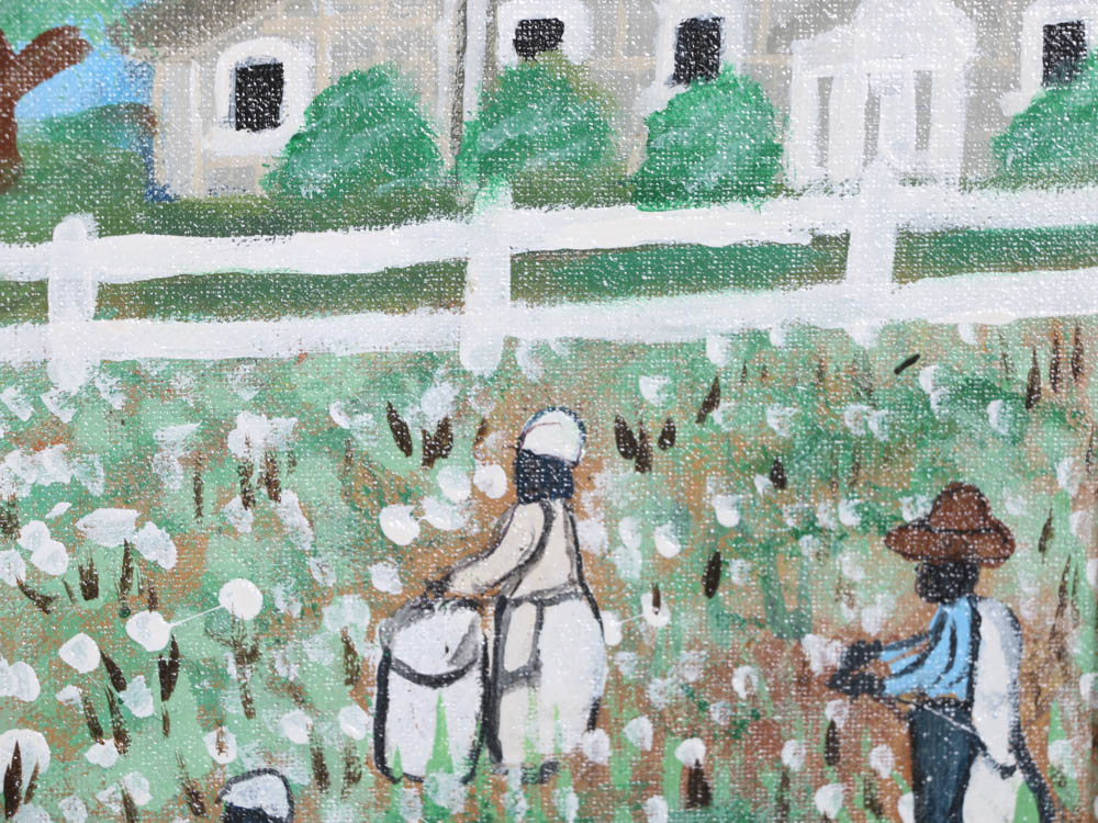 Original Folk Art Painting by Charles A Owens (1922-1997)