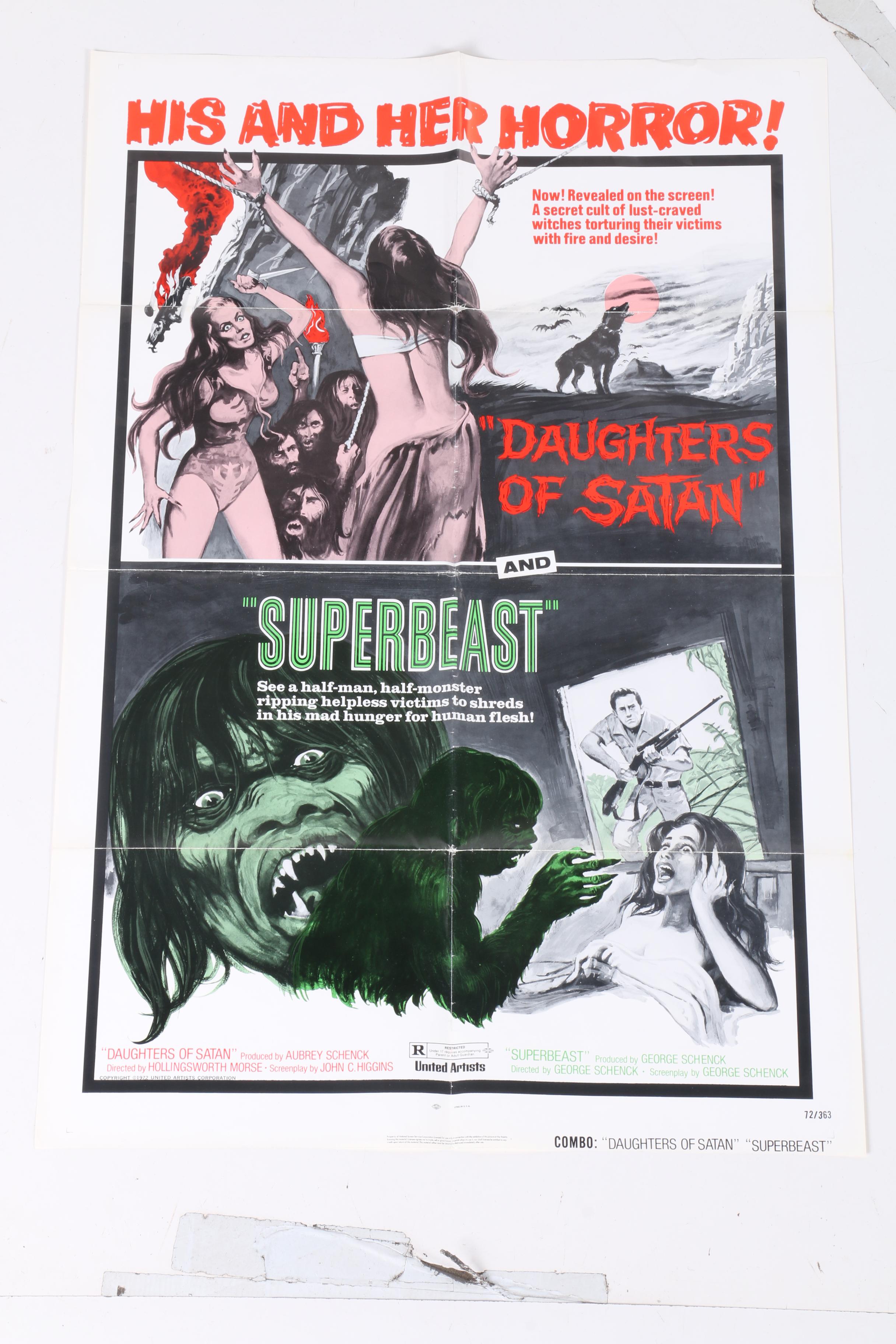 Collection of Monster Movie Posters