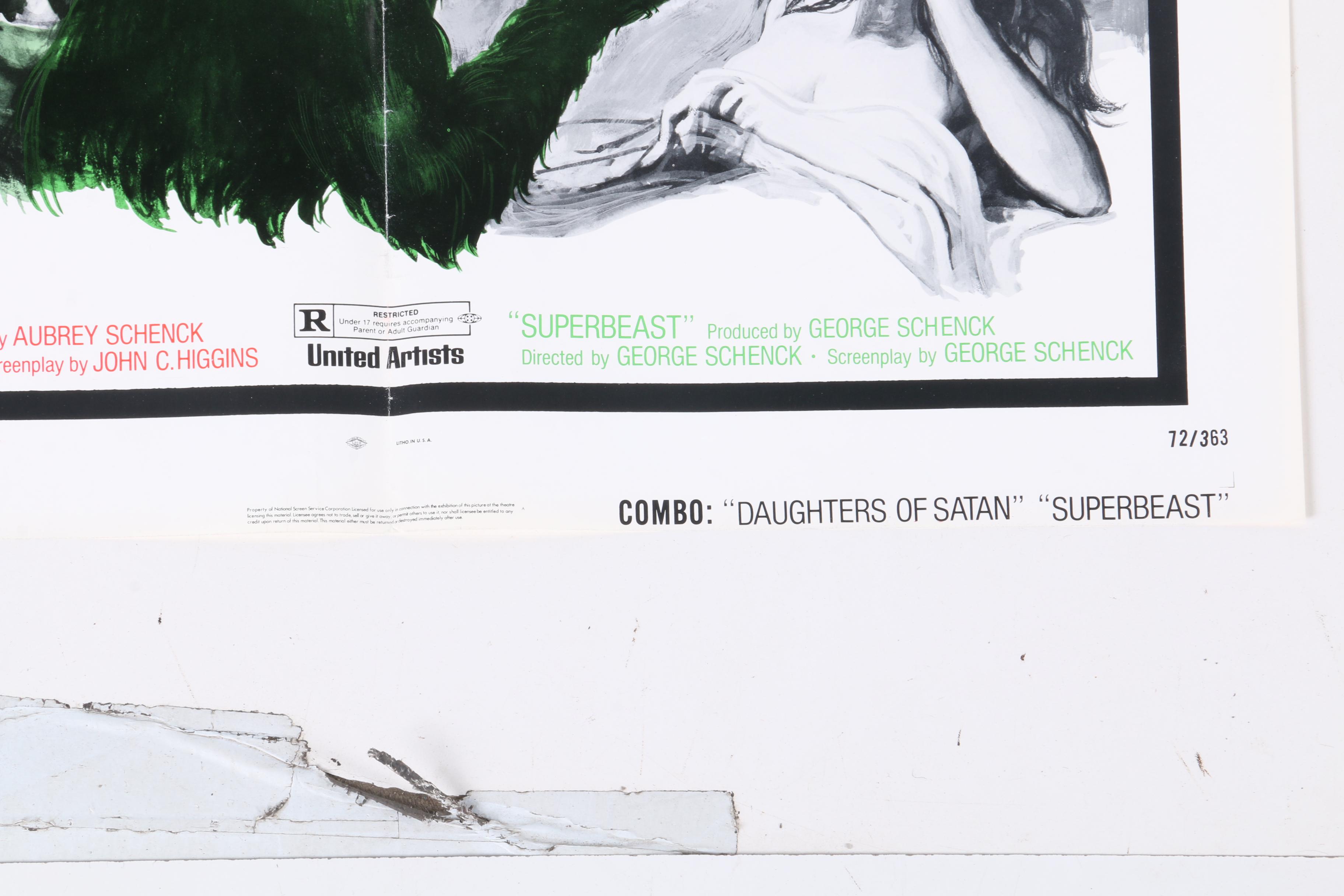 Collection of Monster Movie Posters