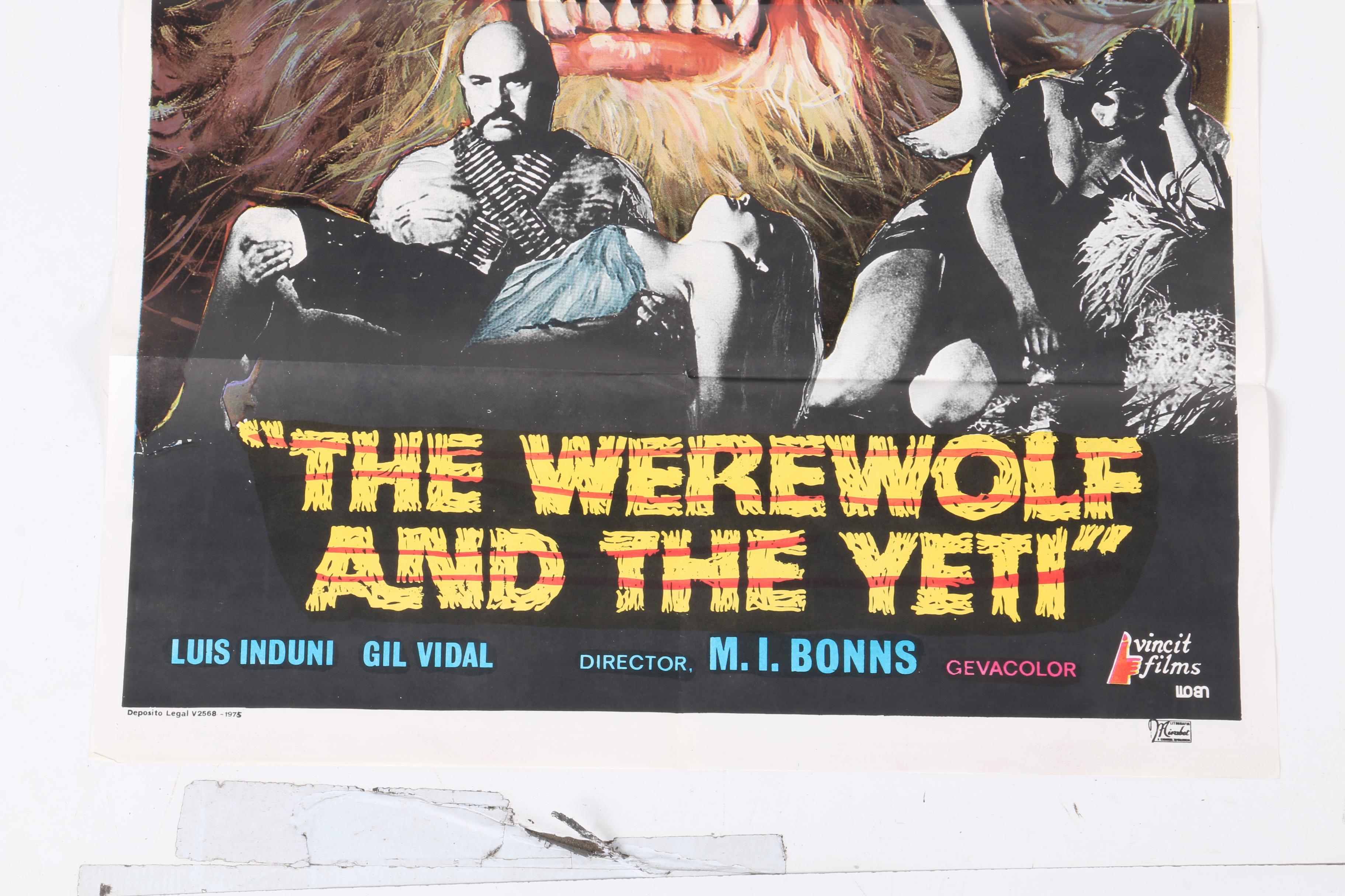 Collection of Monster Movie Posters