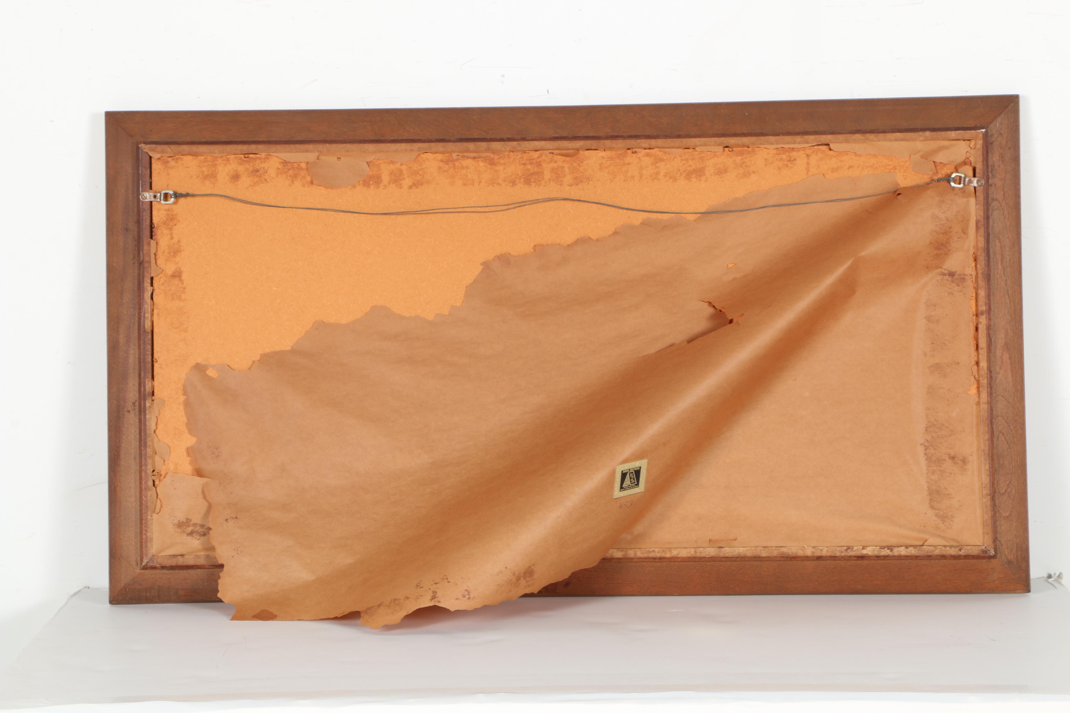 Framed Offset Lithograph of Landscapes