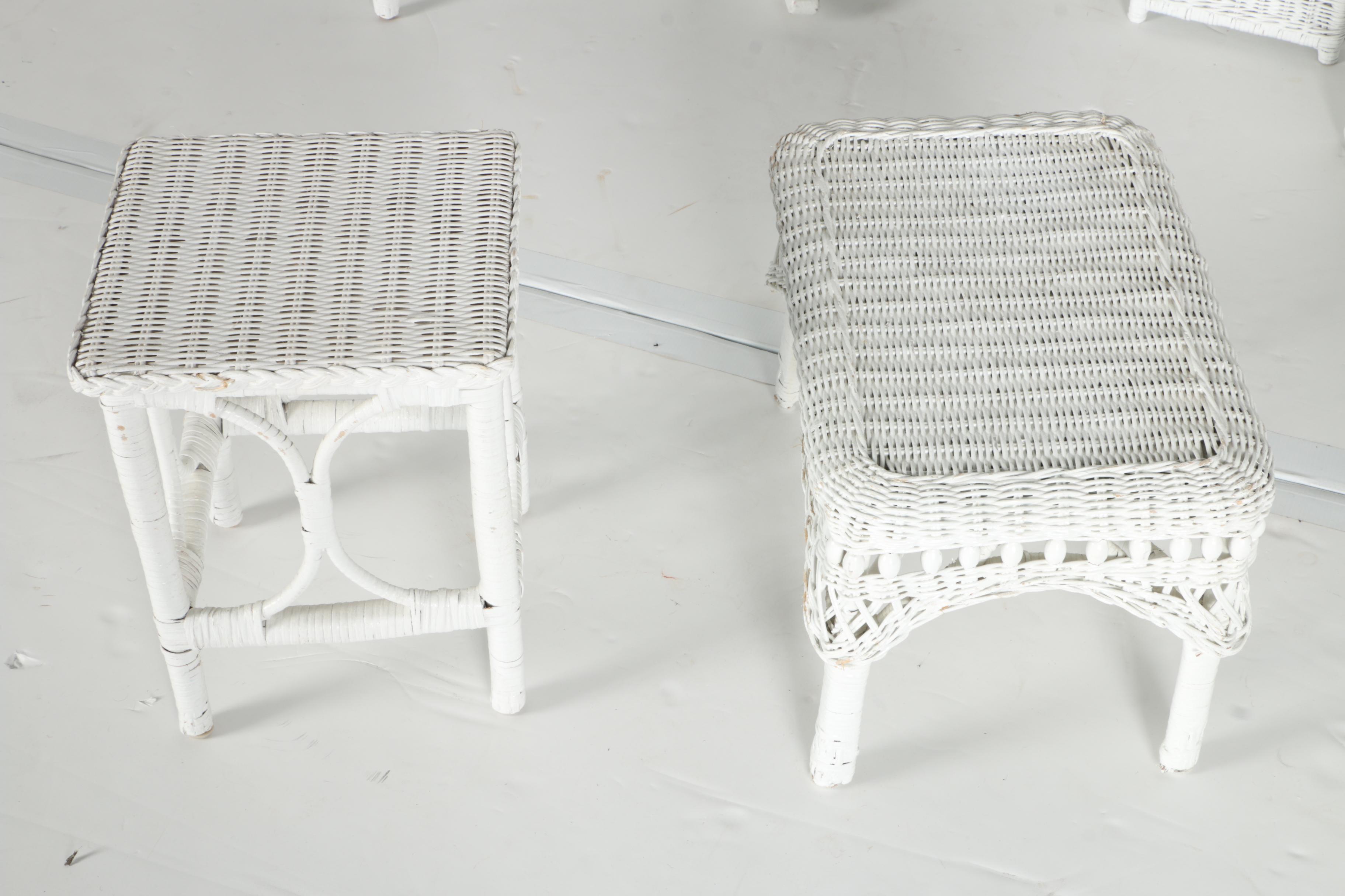 Children's Wicker Toy Furniture Set