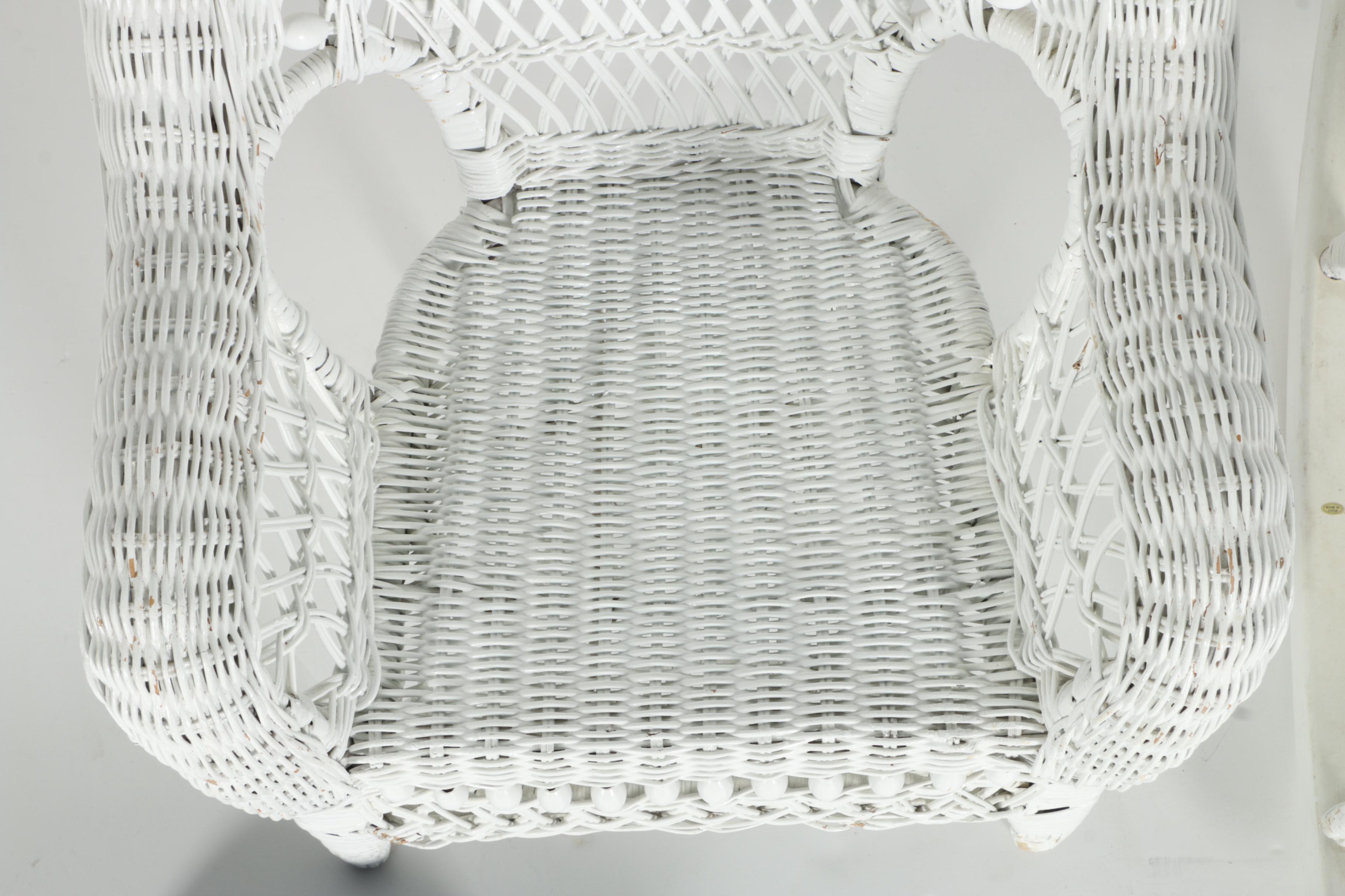 Children's Wicker Toy Furniture Set