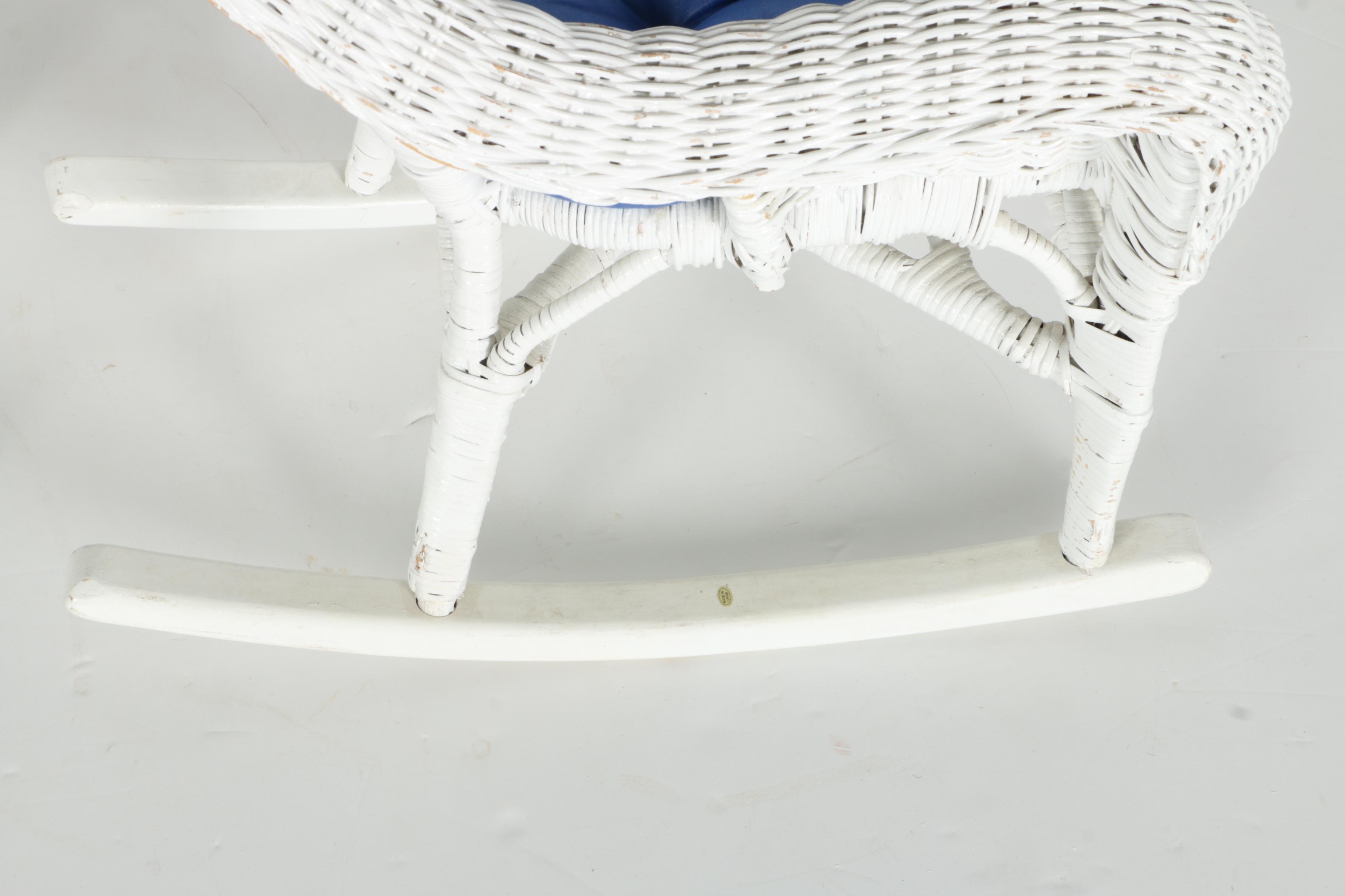 Children's Wicker Toy Furniture Set