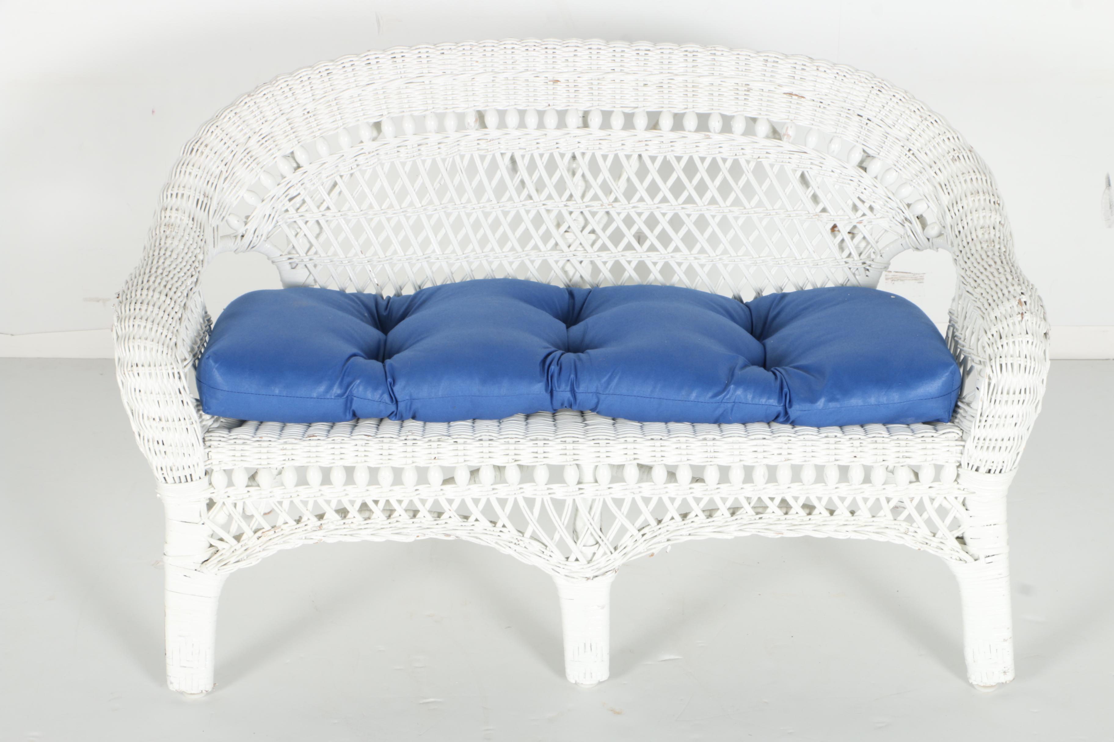 Children's Wicker Toy Furniture Set