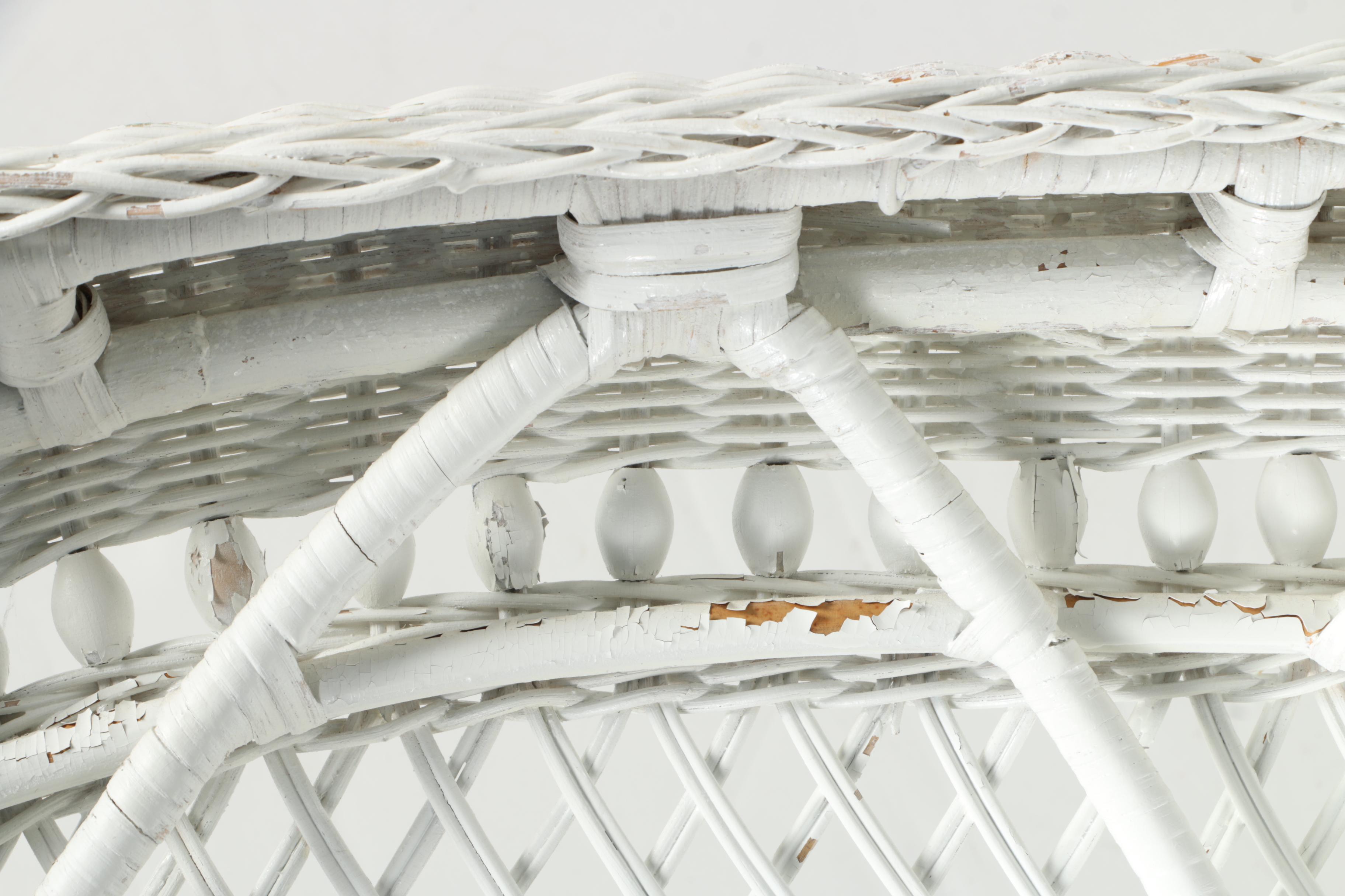 Children's Wicker Toy Furniture Set