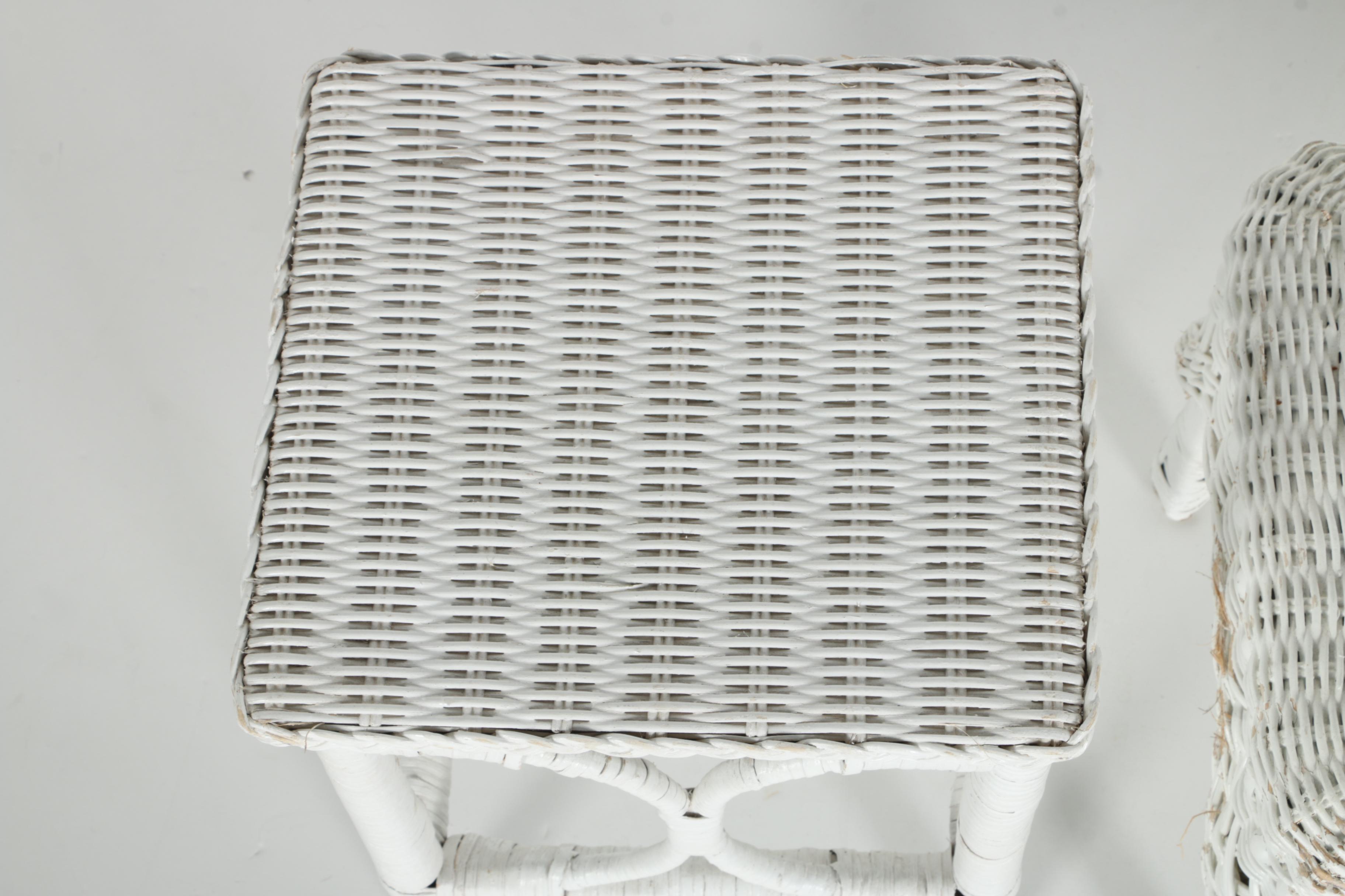 Children's Wicker Toy Furniture Set