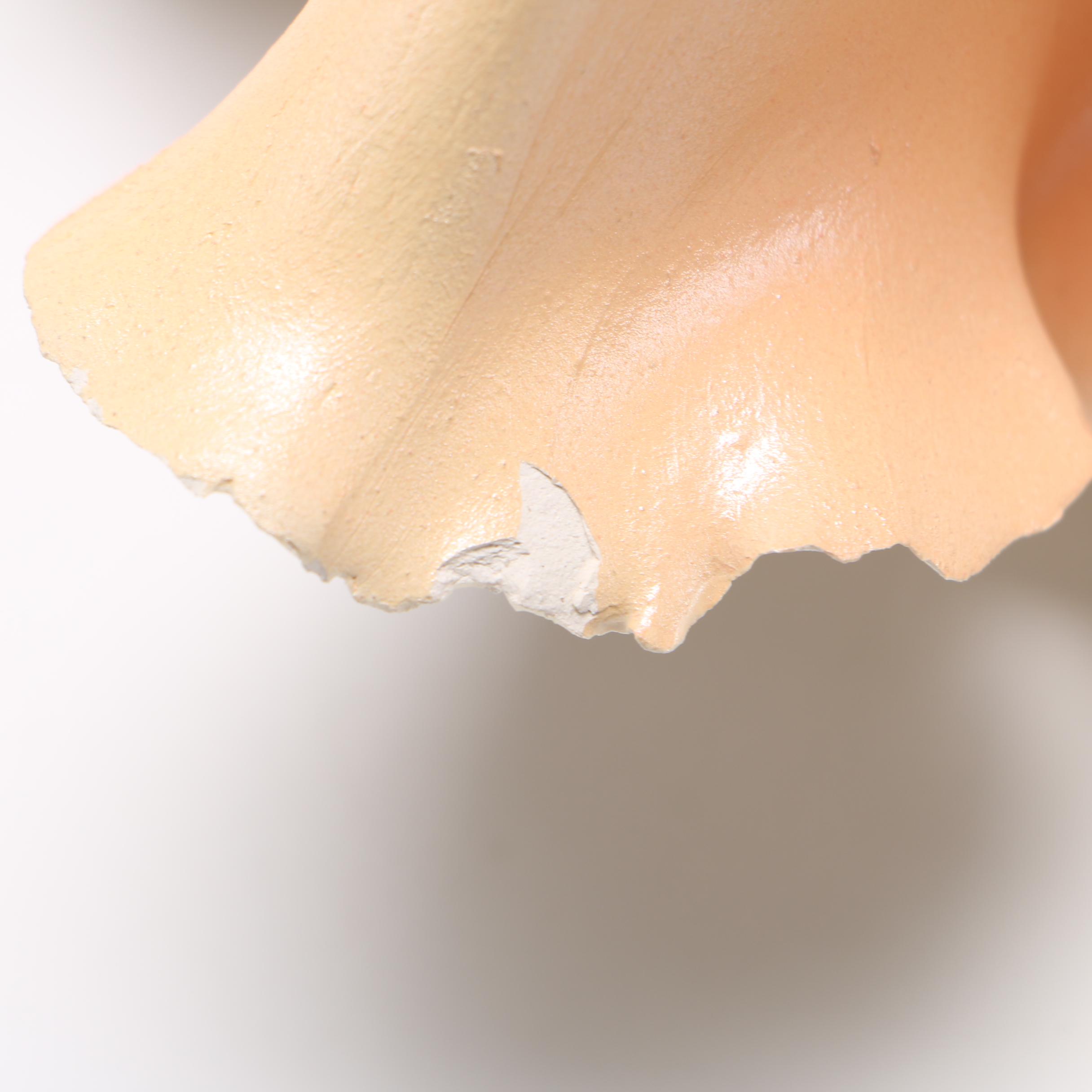 Handbuilt Pink Porcelain Handkerchief Bowls