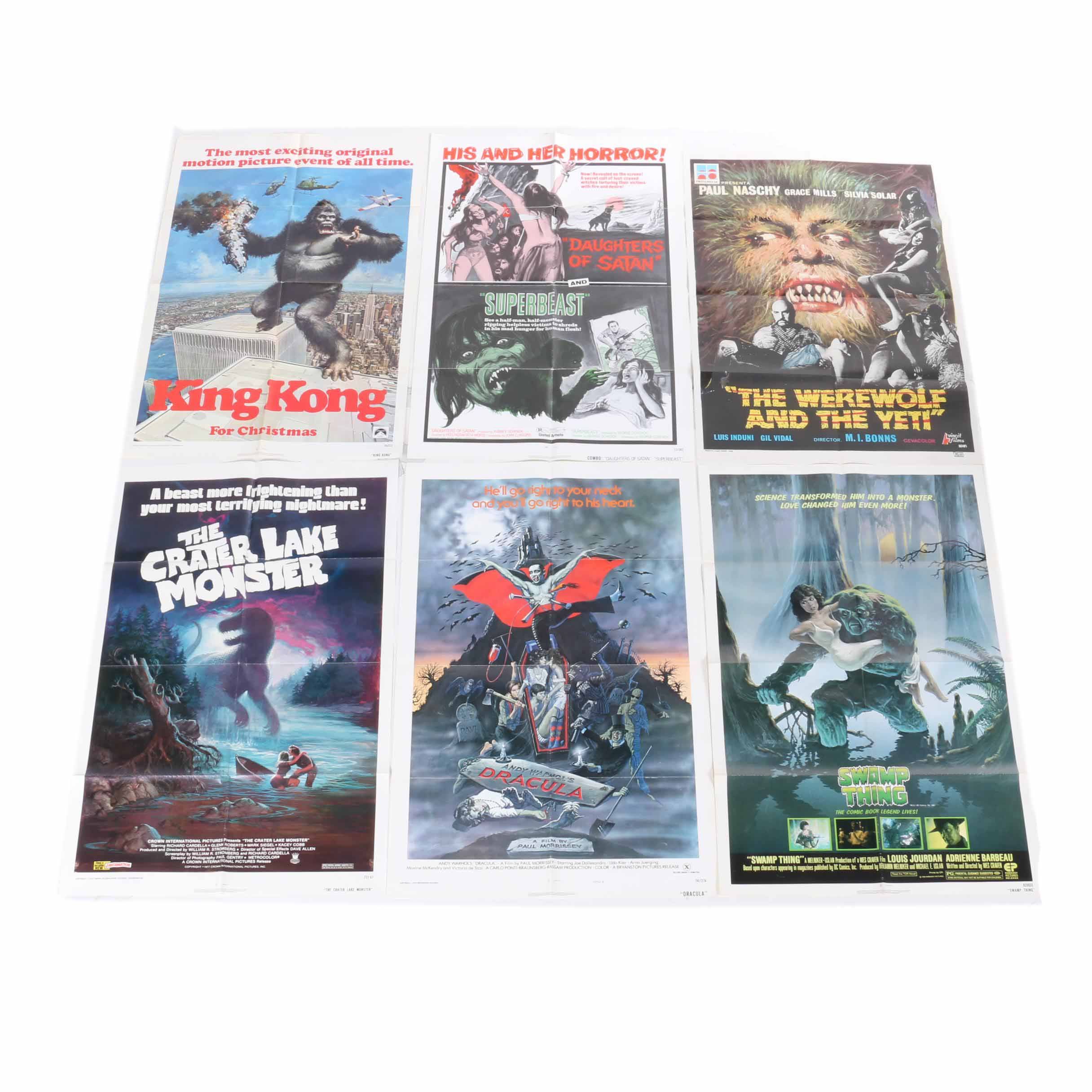 Collection of Monster Movie Posters