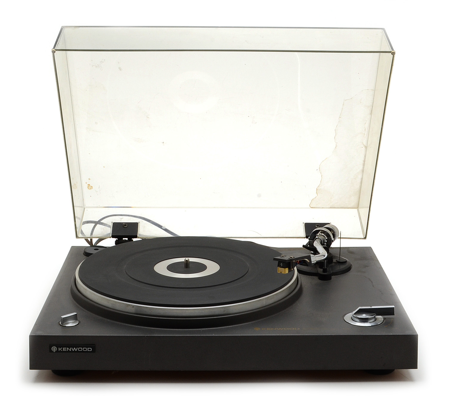 Kenwood KD-1500 Turntable, Records and Accessories