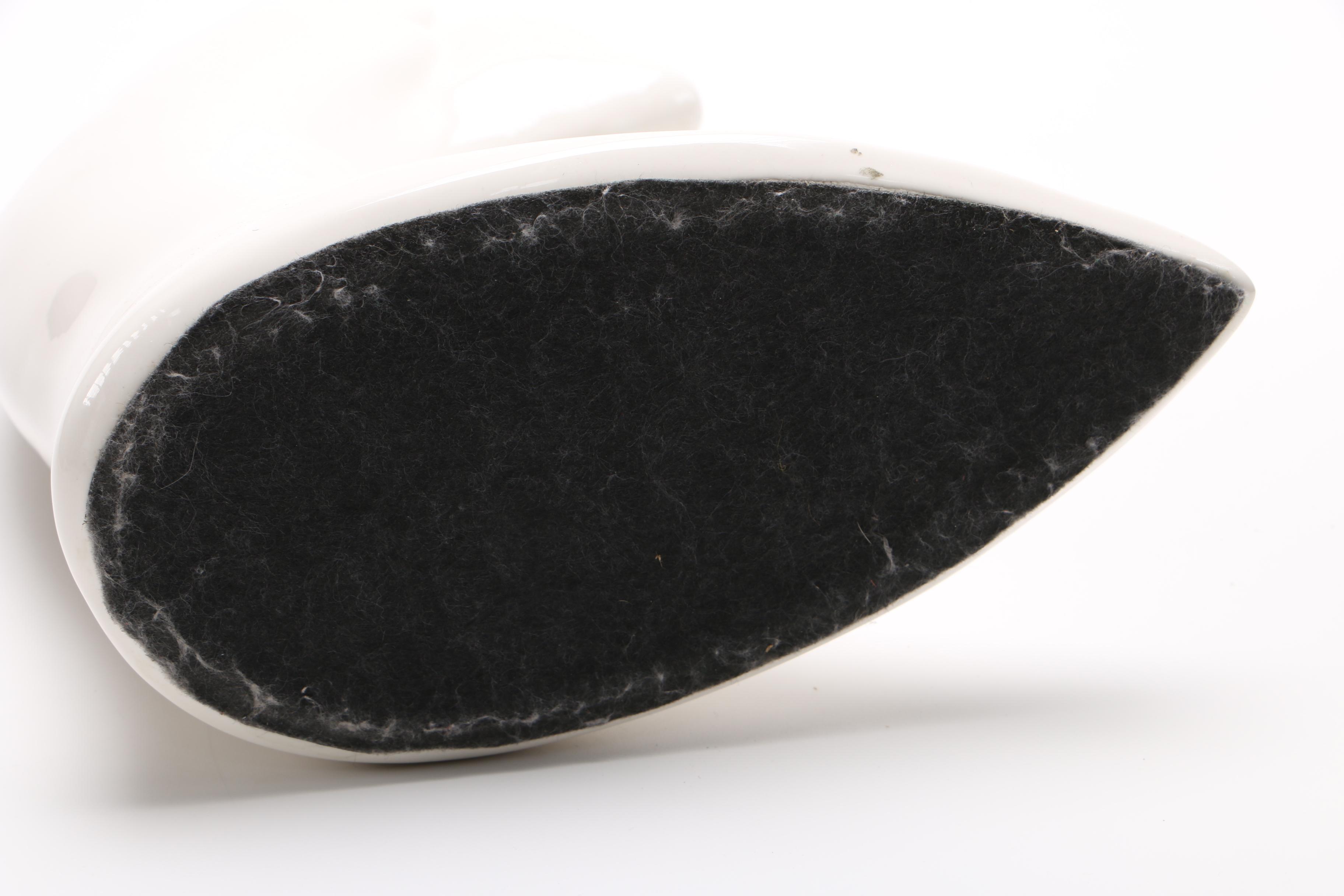 Porcelain Art Deco Style Woman's Head Sculpture