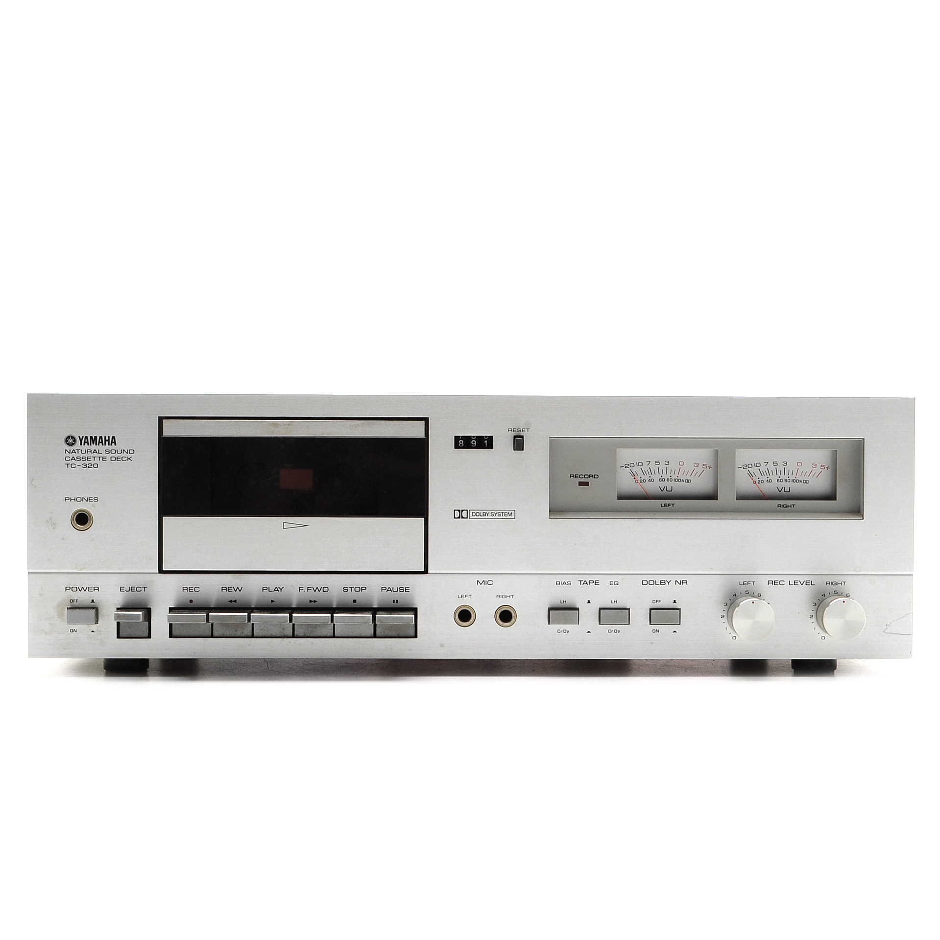 Yamaha Natural Sound TC-320 Cassette Deck with Cassettes