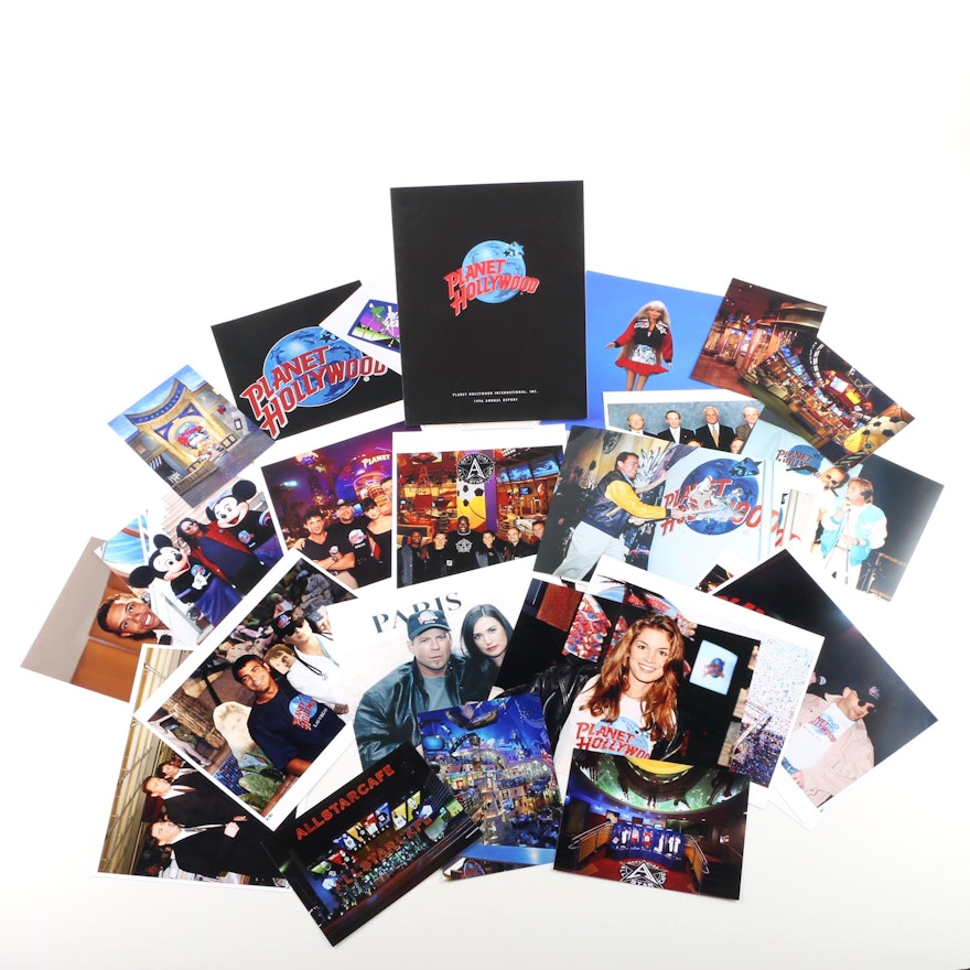 Collection of Planet Hollywood and All-Star Cafe Ephemera