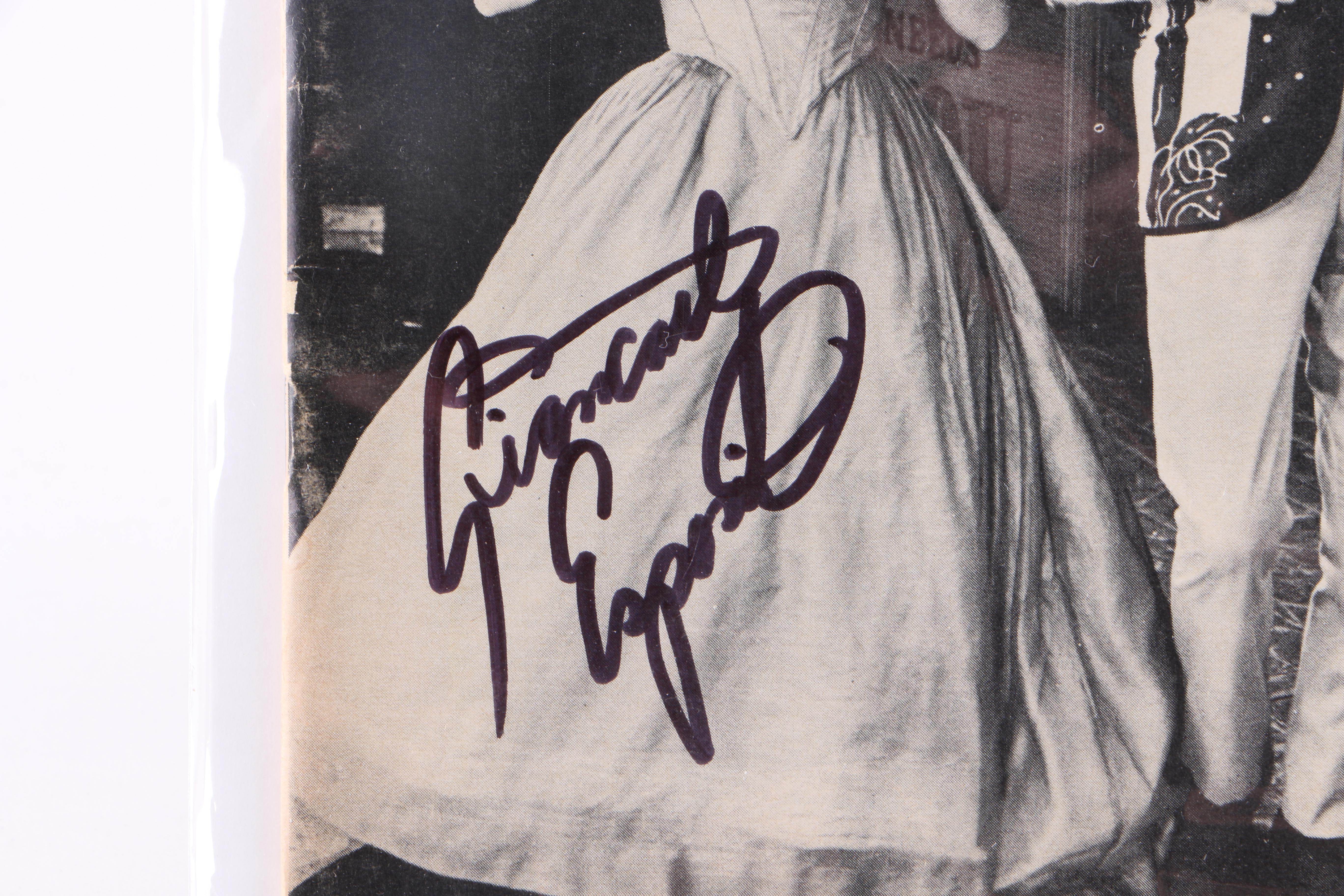 Giancarlo Esposito Autographed Vintage "Maggie Flynn" "Playbills"