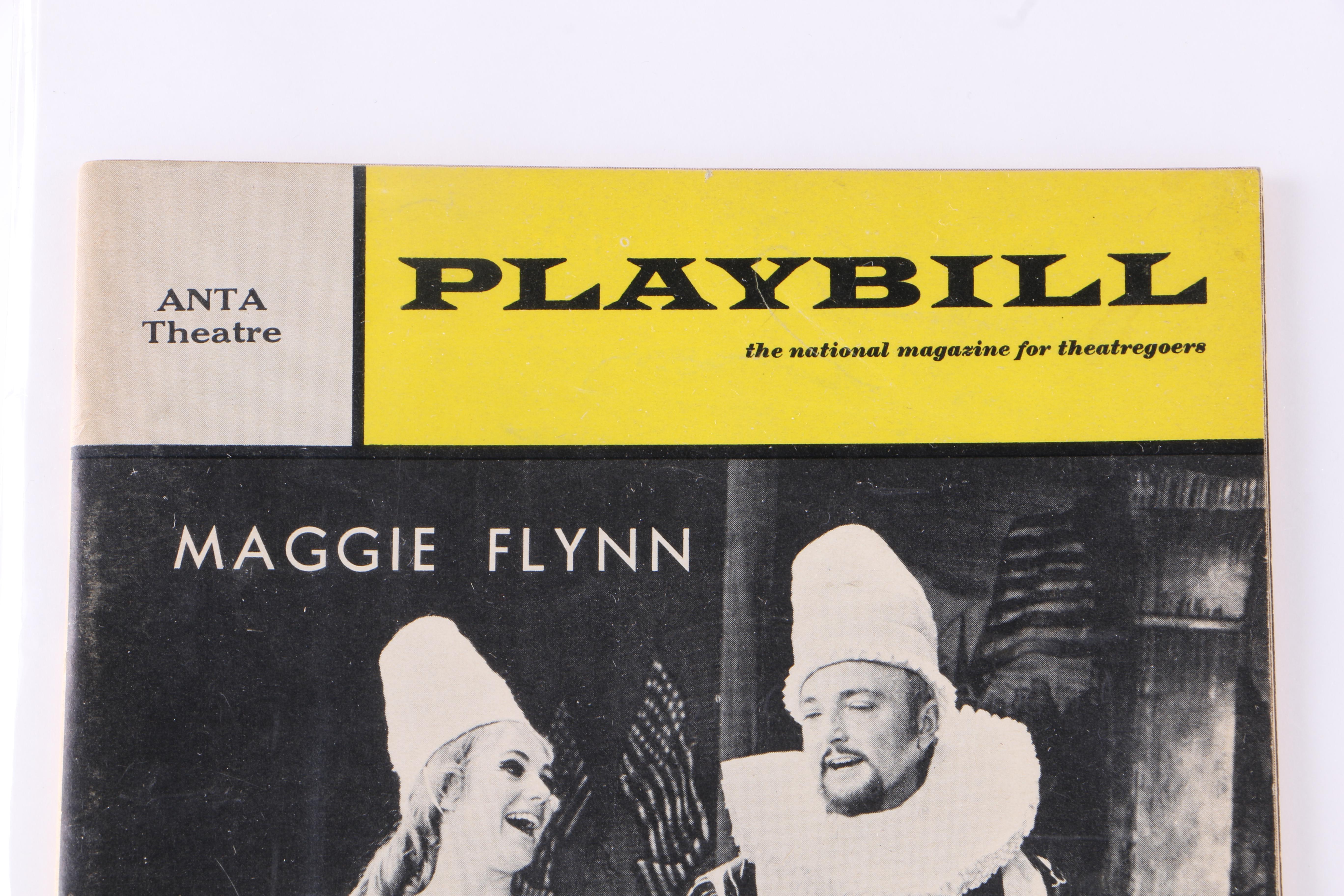 Giancarlo Esposito Autographed Vintage "Maggie Flynn" "Playbills"