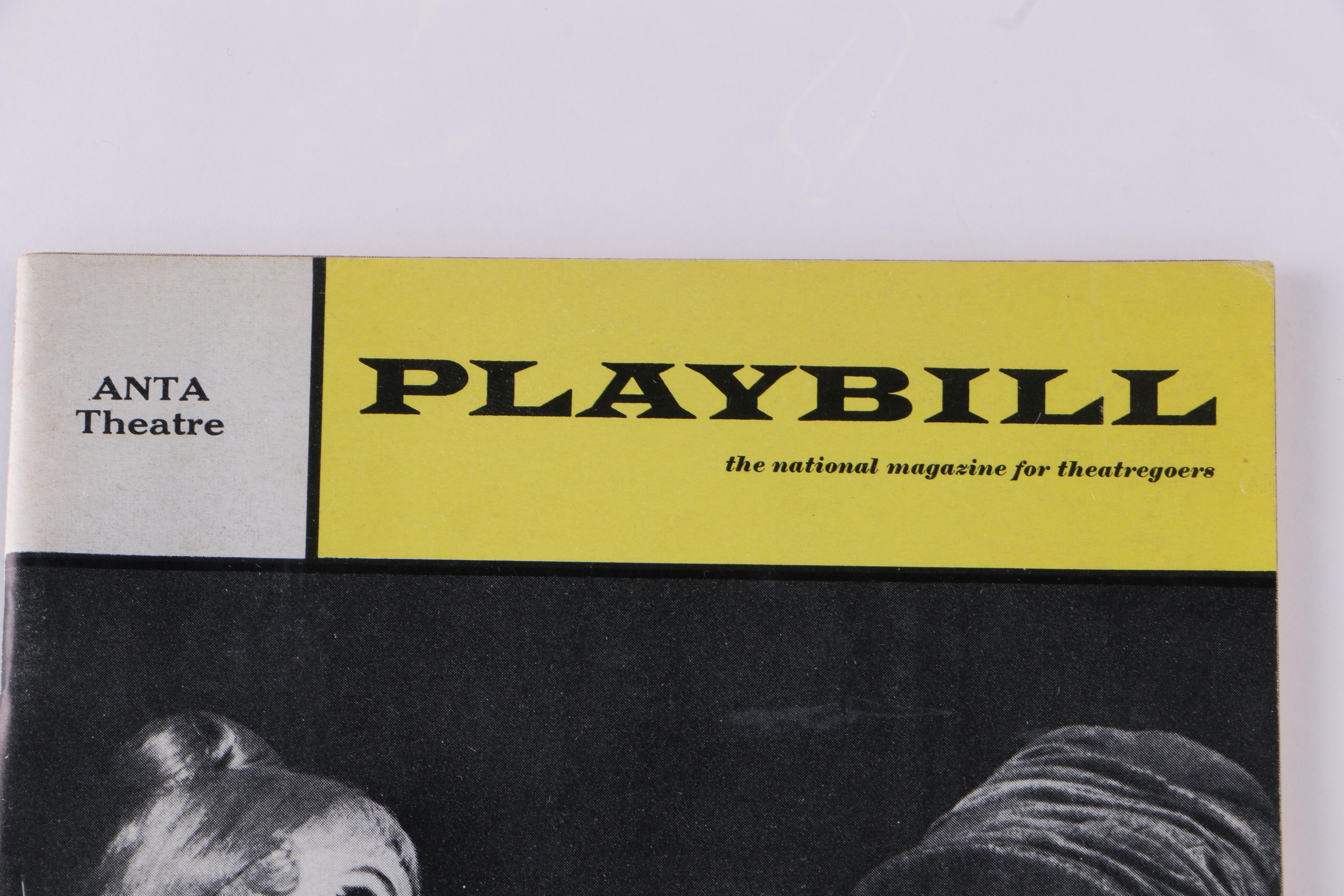 Giancarlo Esposito Autographed Vintage "Maggie Flynn" "Playbills"