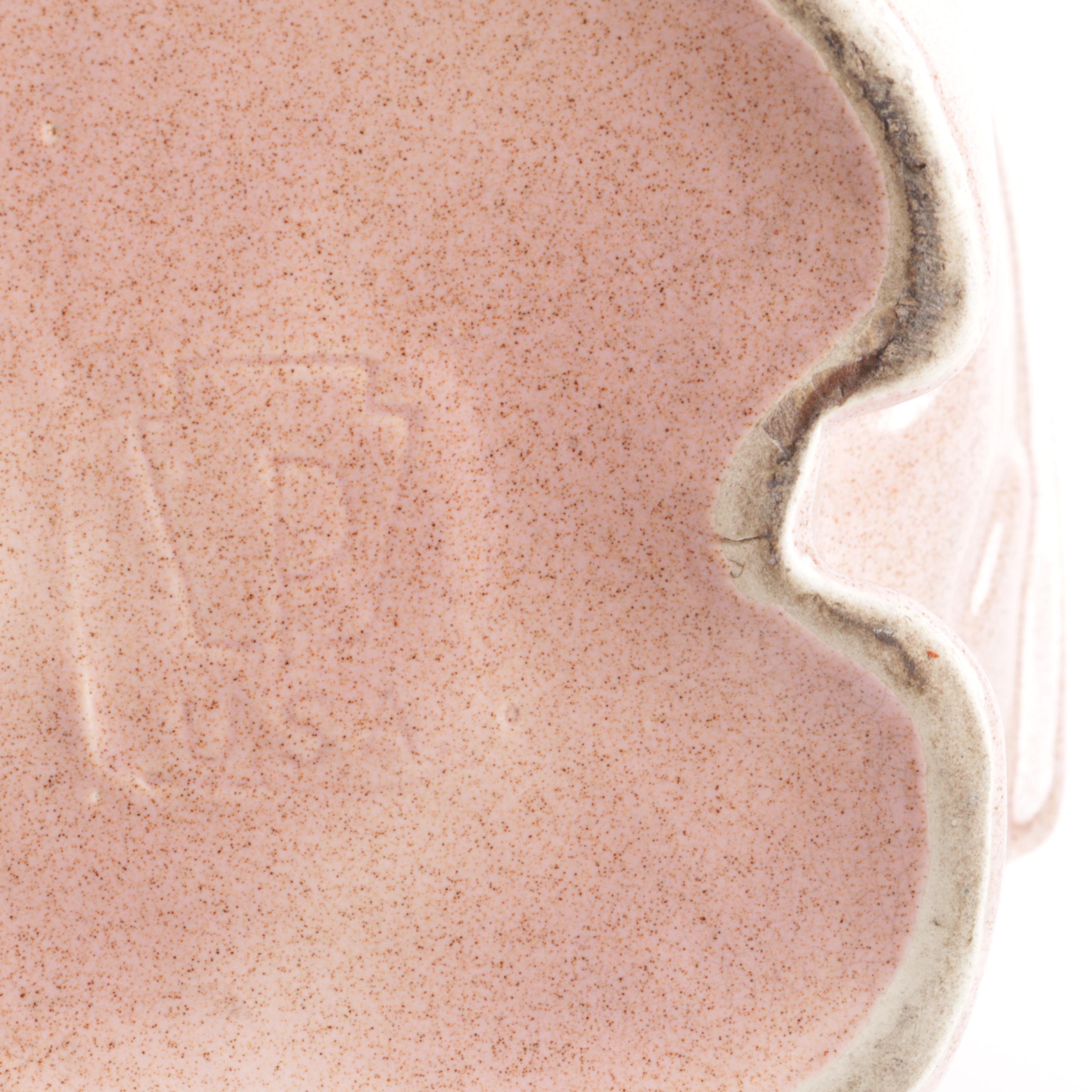 Vintage Pink Pig Cookie Jar