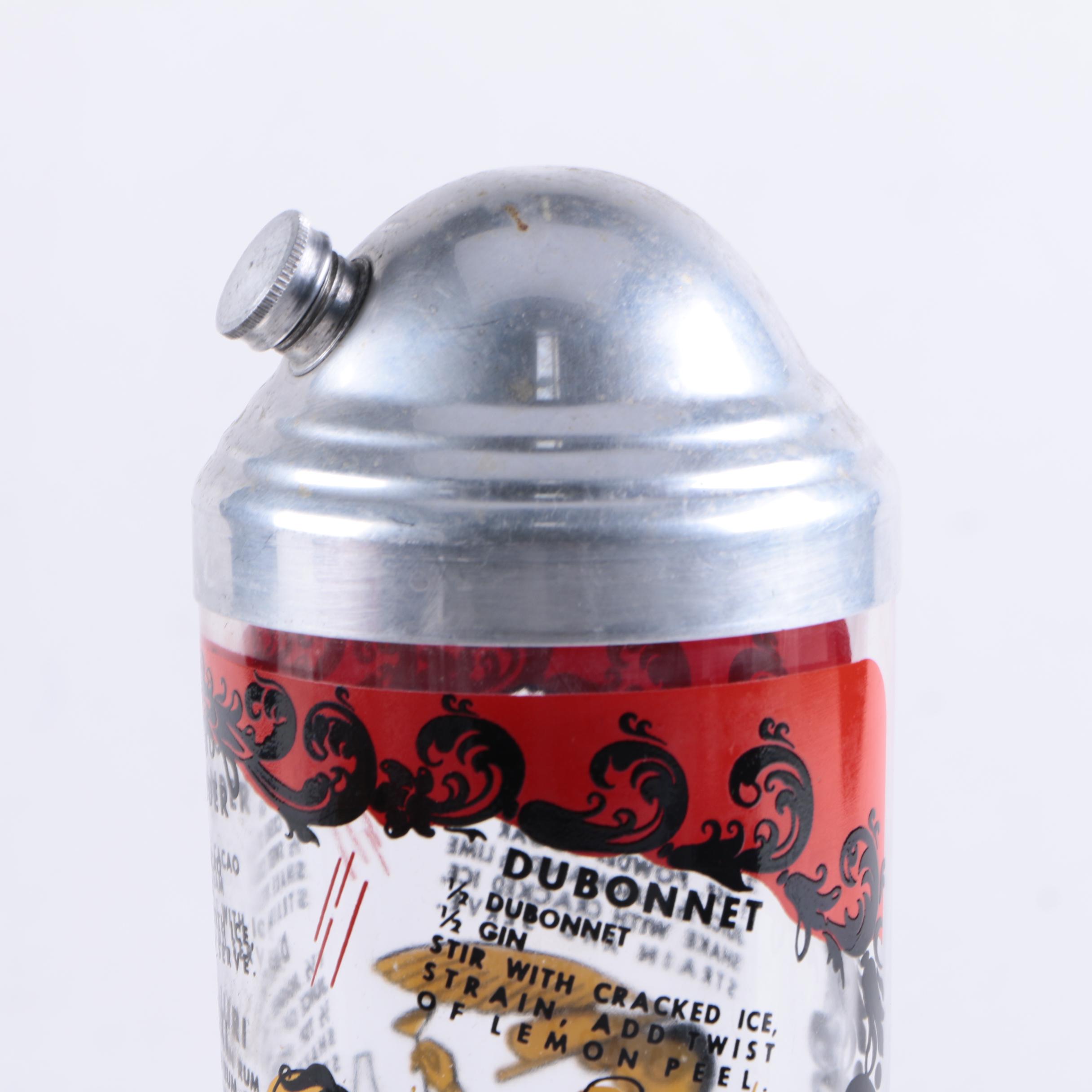 Vintage Mid-Century Glass Barware