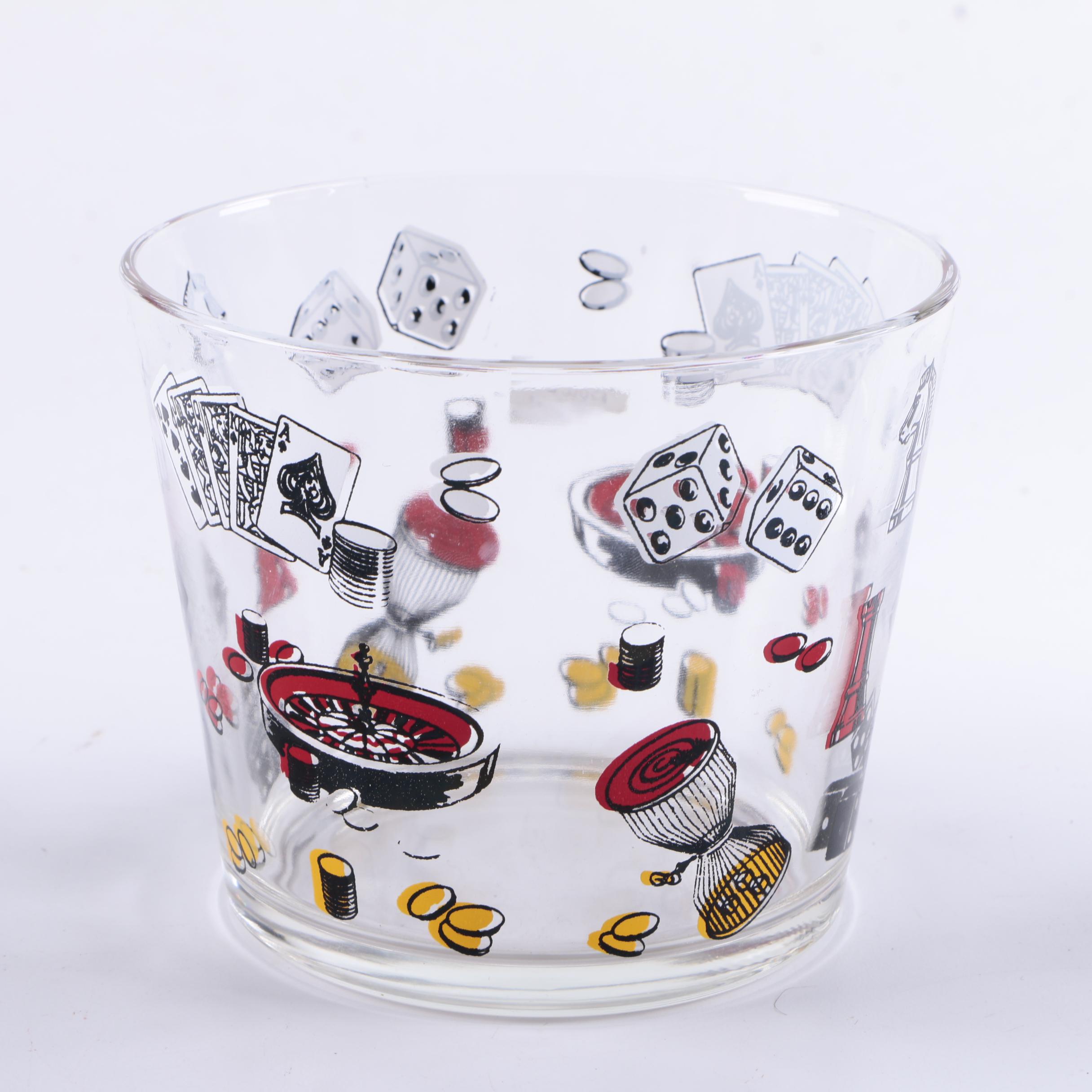 Vintage Mid-Century Glass Barware