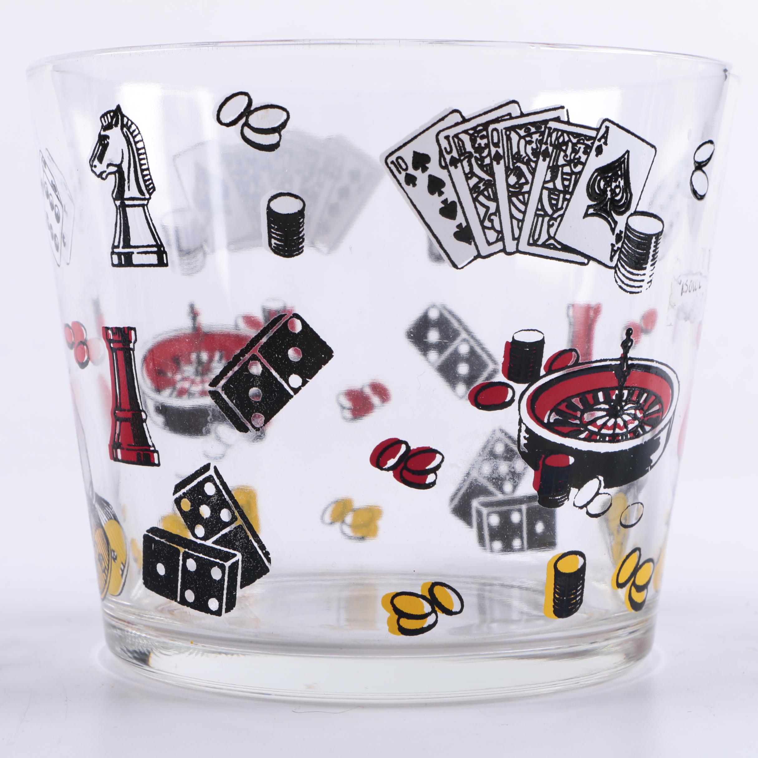 Vintage Mid-Century Glass Barware