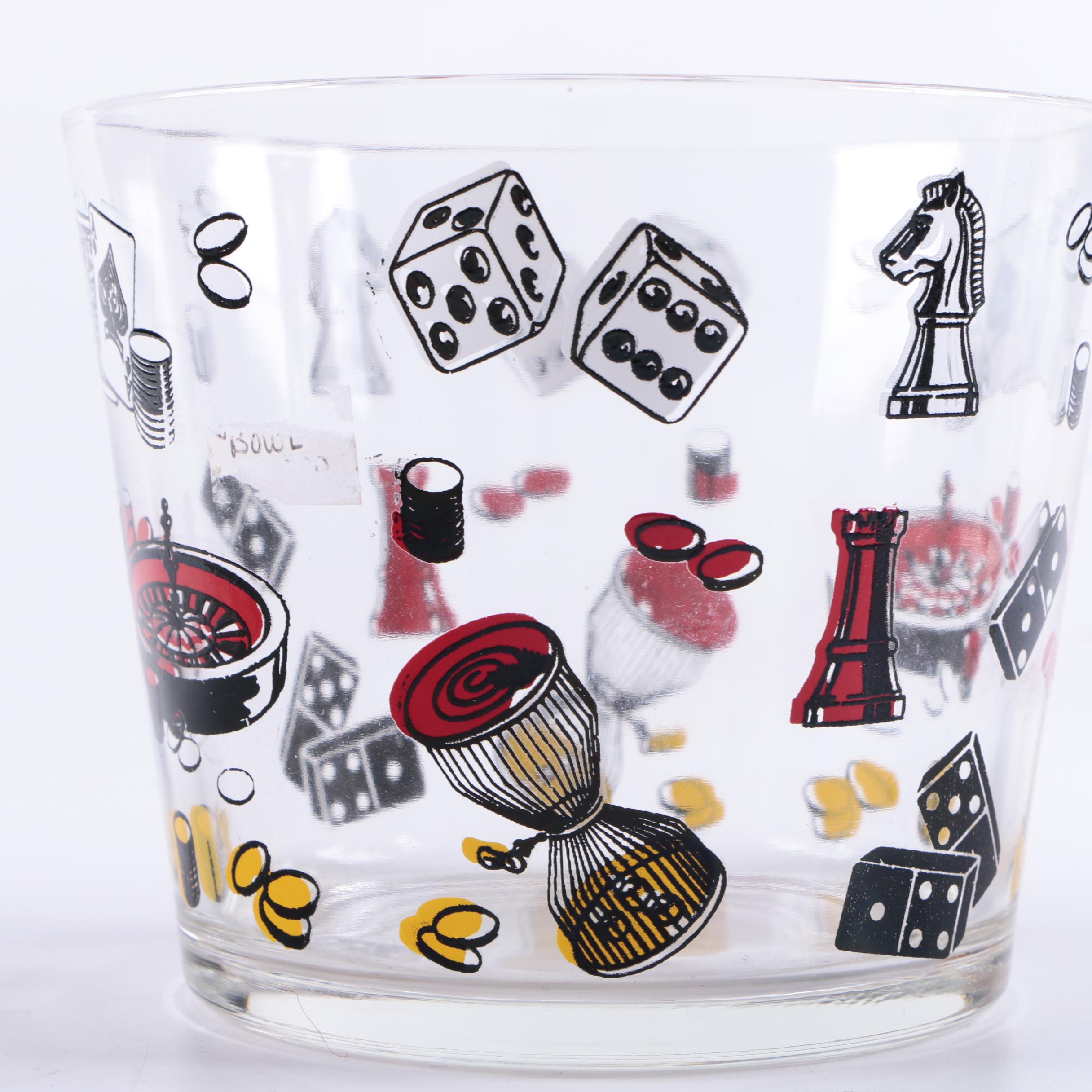 Vintage Mid-Century Glass Barware