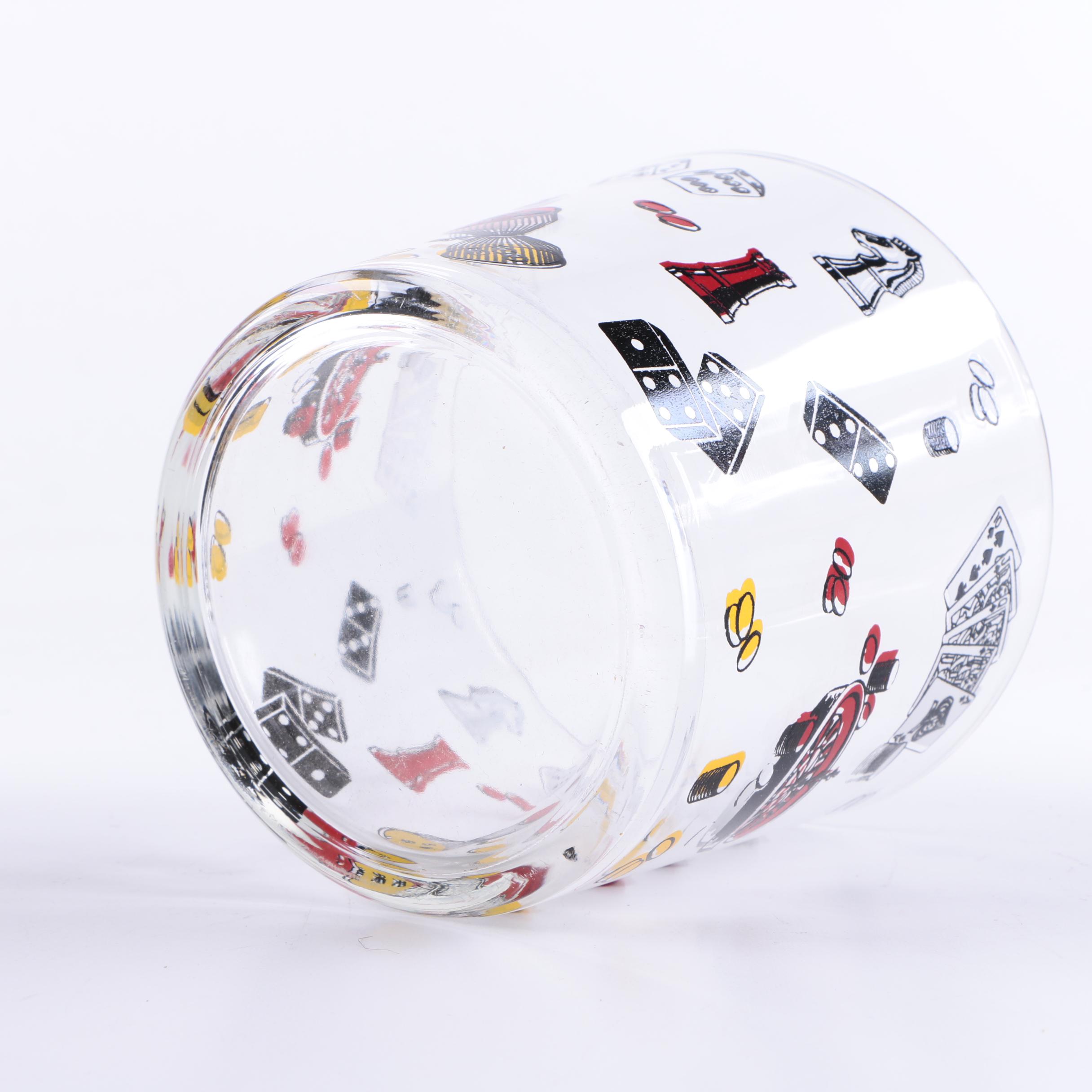 Vintage Mid-Century Glass Barware