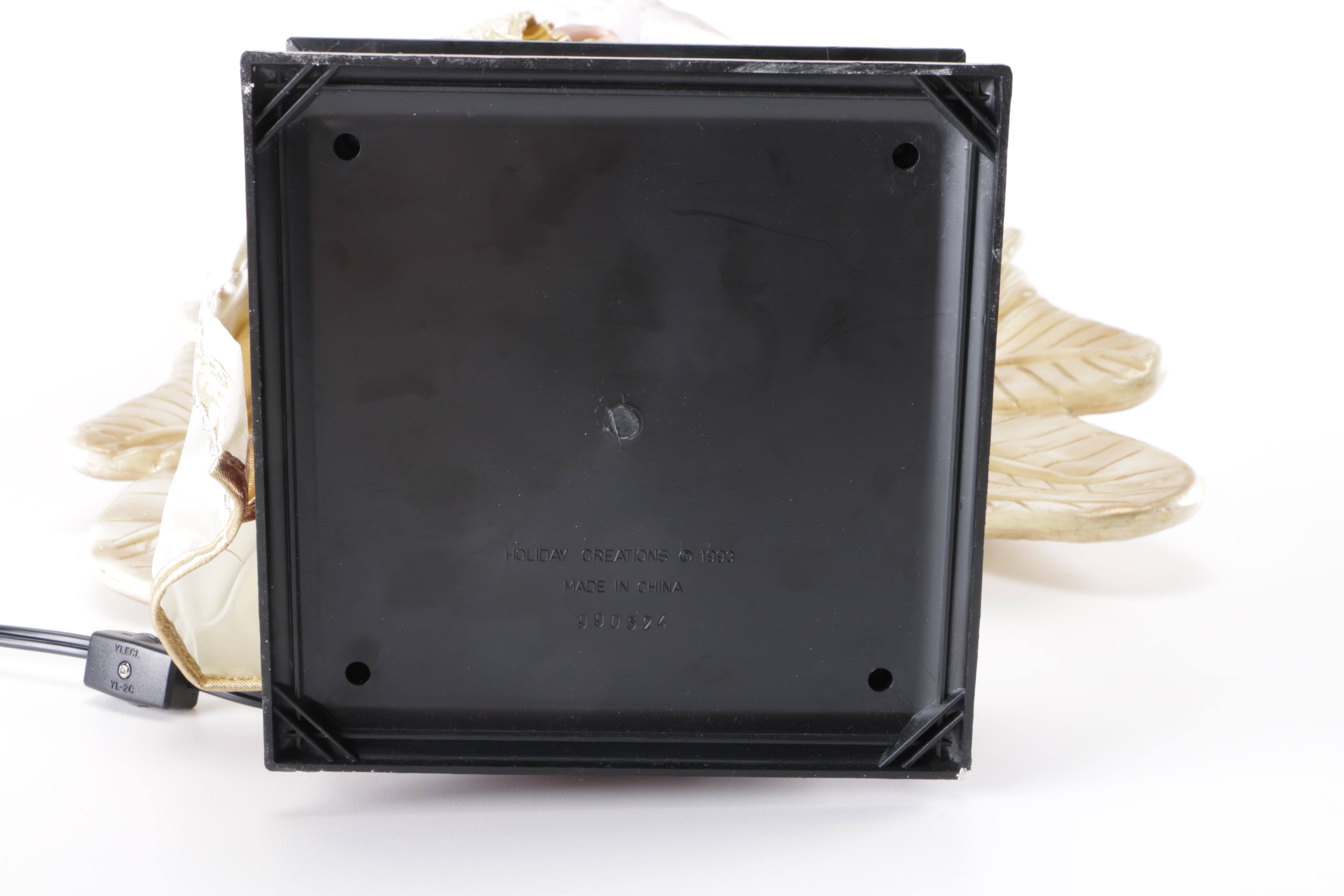 1993 Holiday Creations Electronic "Noel" Christmas Angel Doll