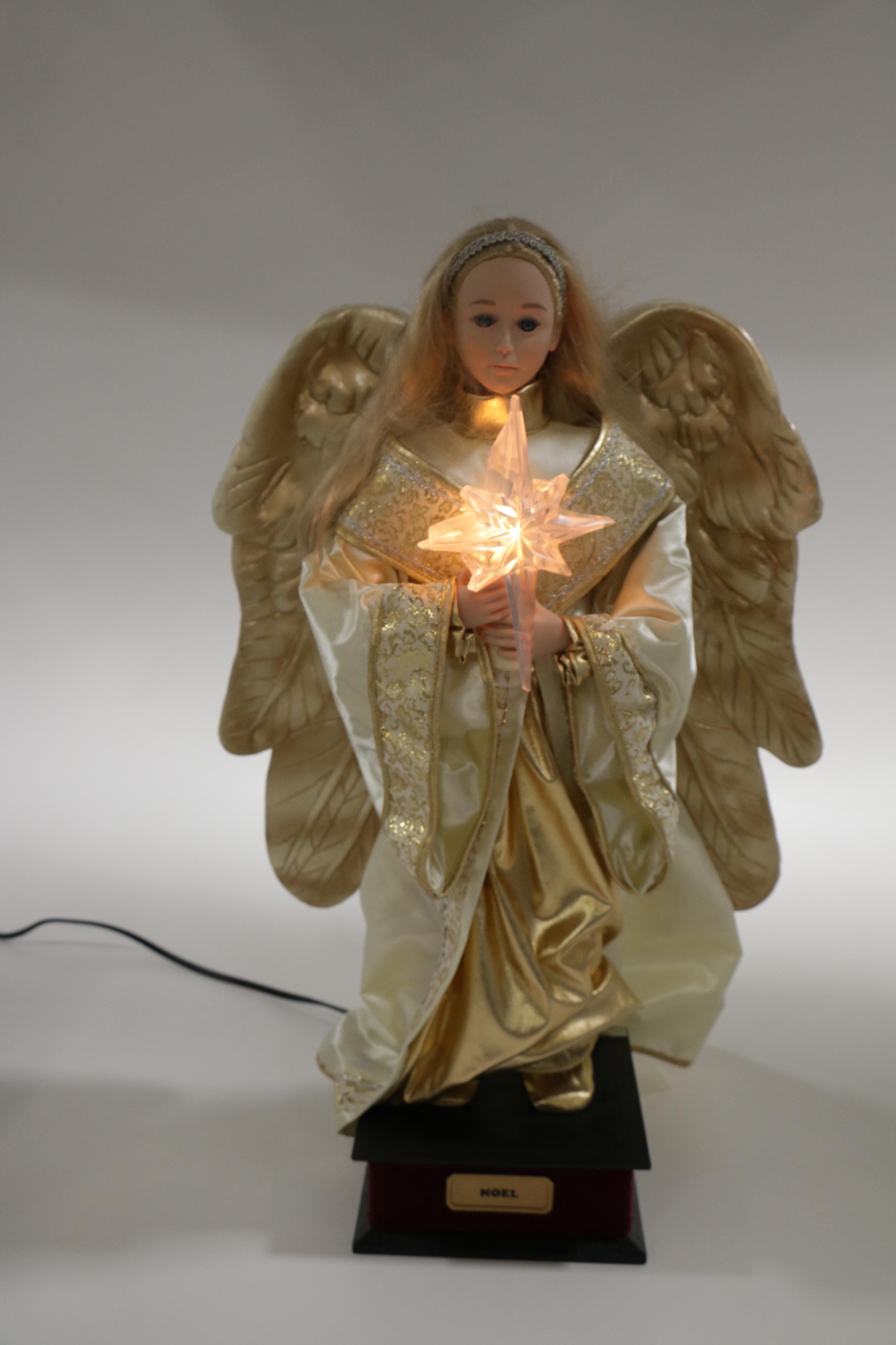 1993 Holiday Creations Electronic "Noel" Christmas Angel Doll