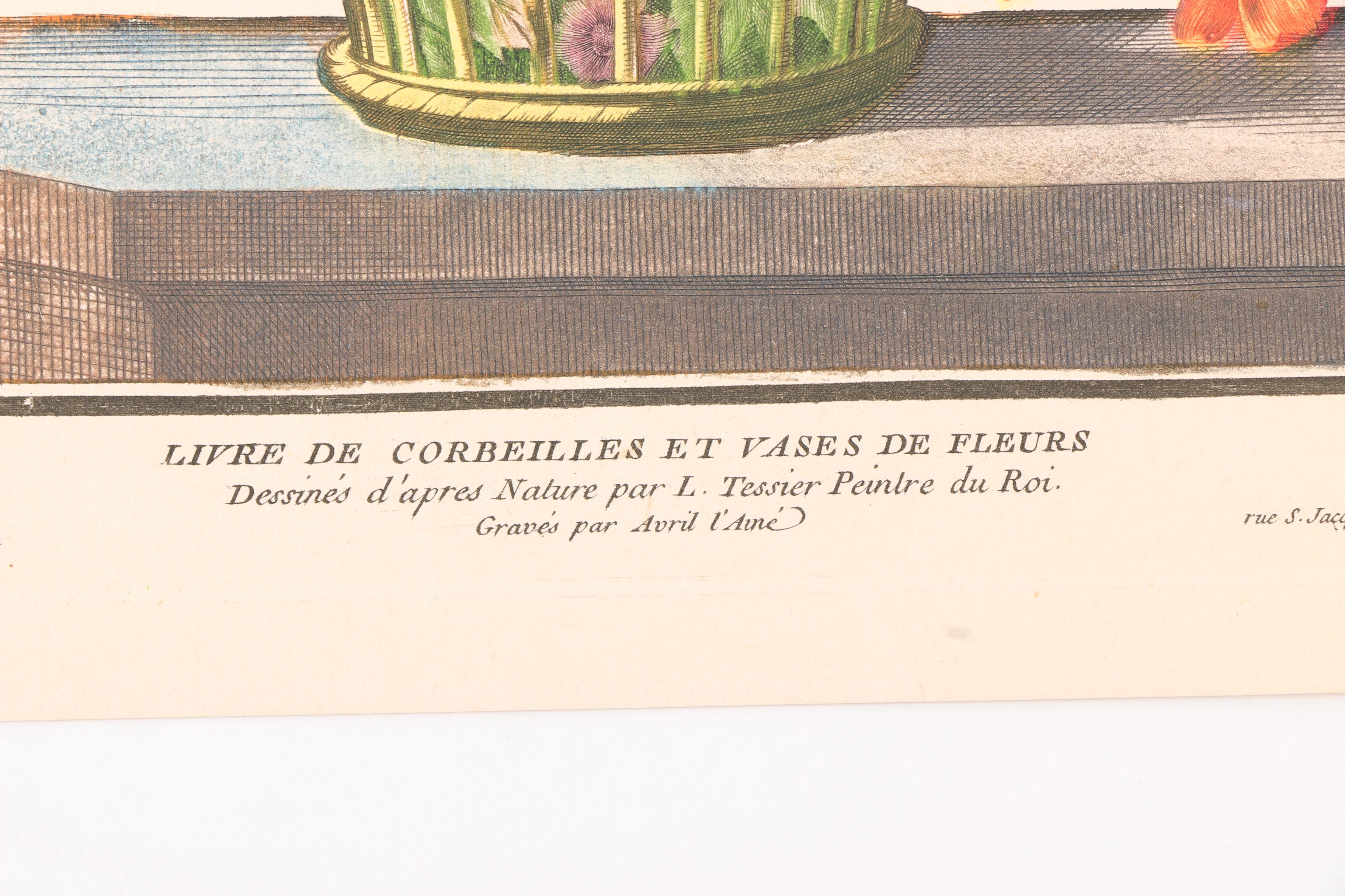 Paris Etching Society Folio After Avril l'ainé Engravings of Tessier Original Paintings