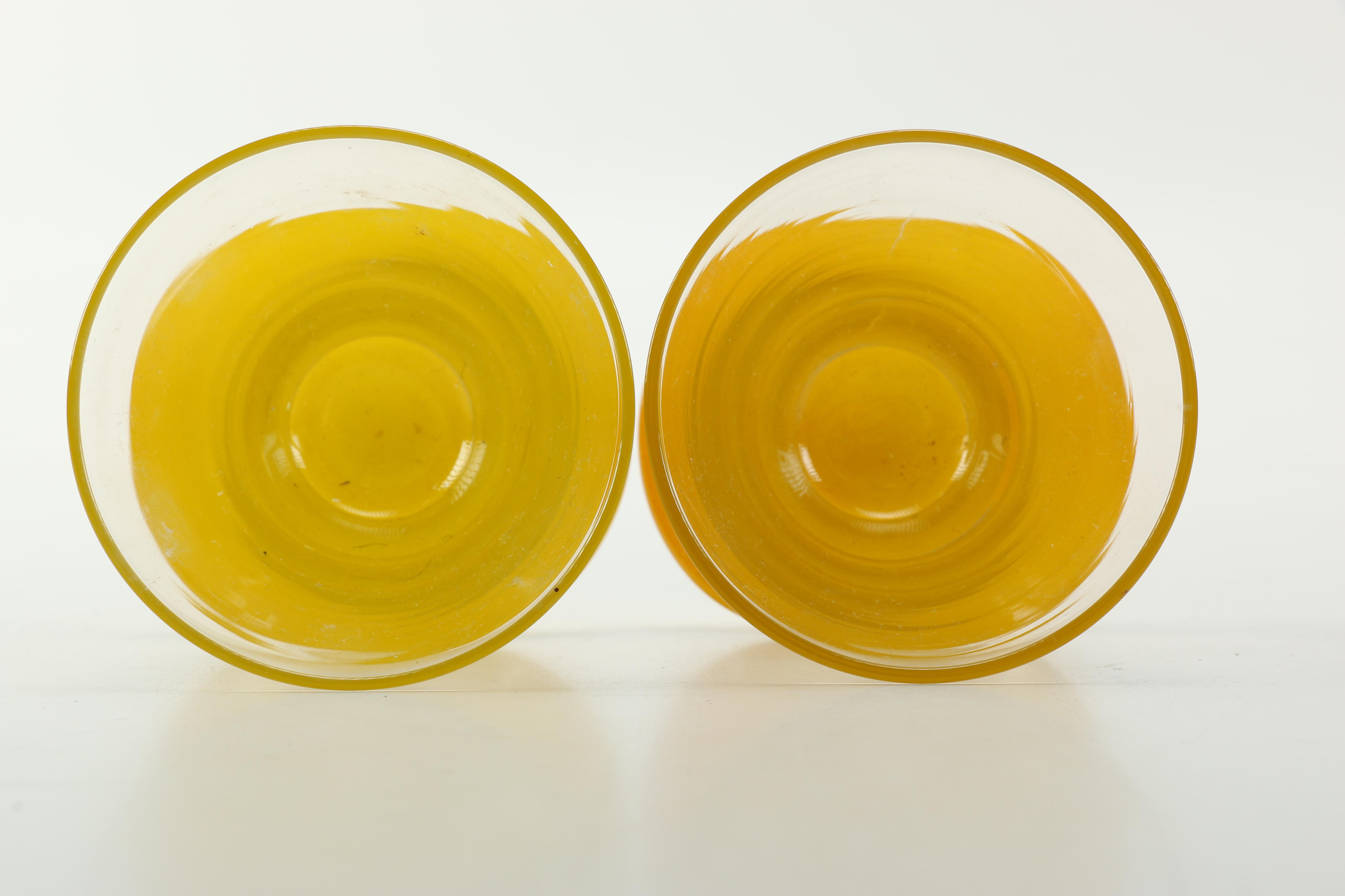 Vintage Top Hat Themed Colorful Barware