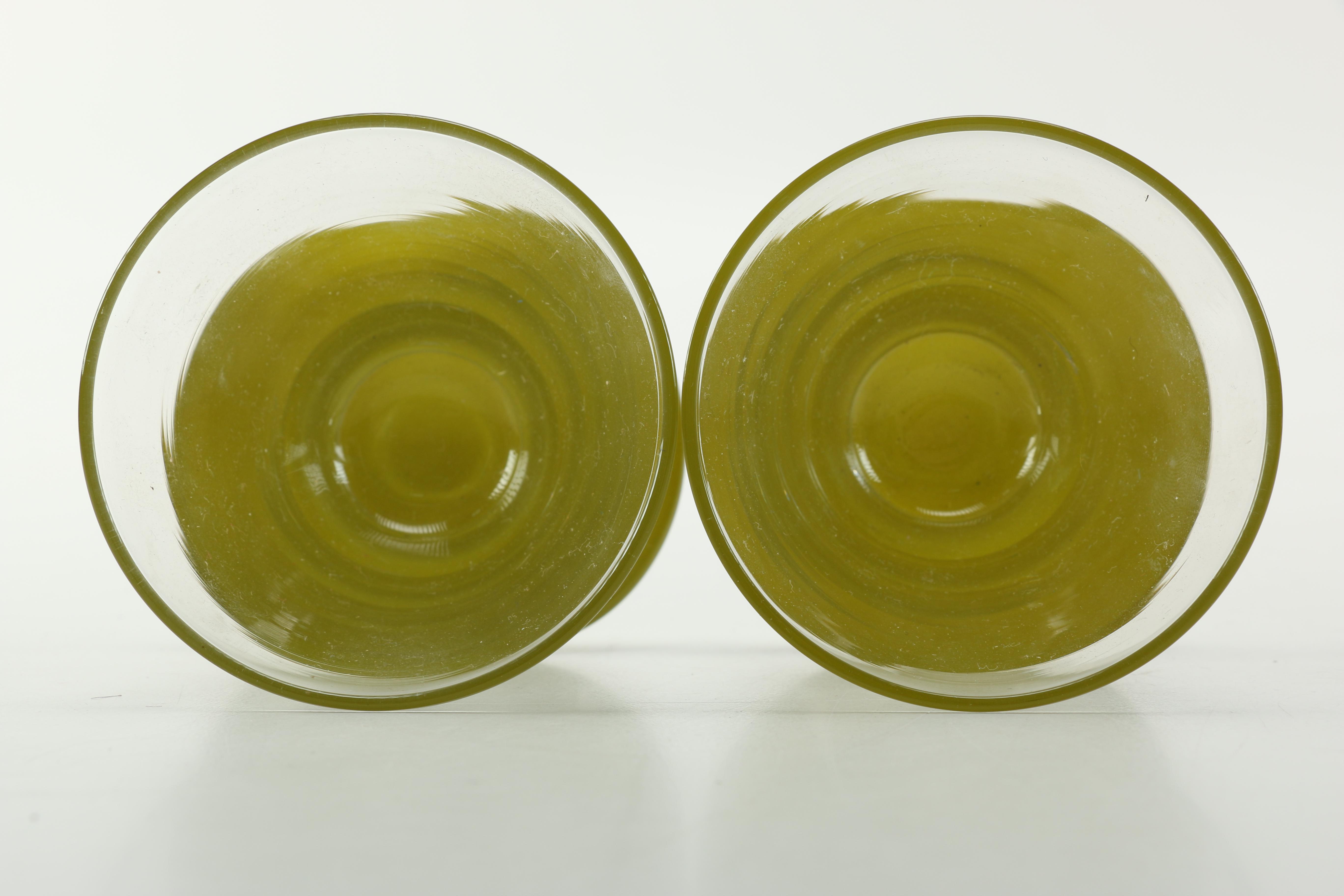 Vintage Top Hat Themed Colorful Barware