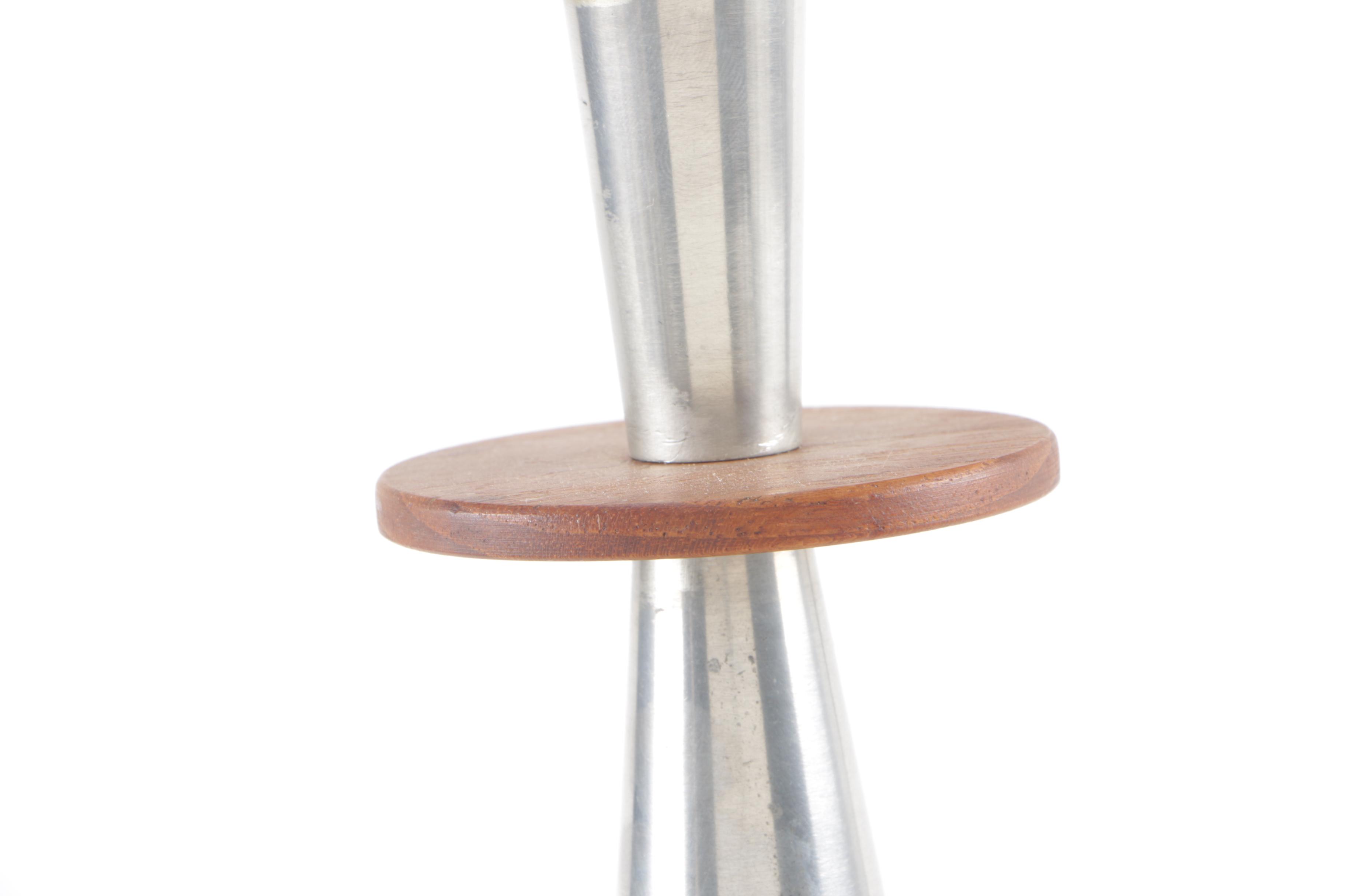 Royal Holland Pewter Tea Service and Candlesticks