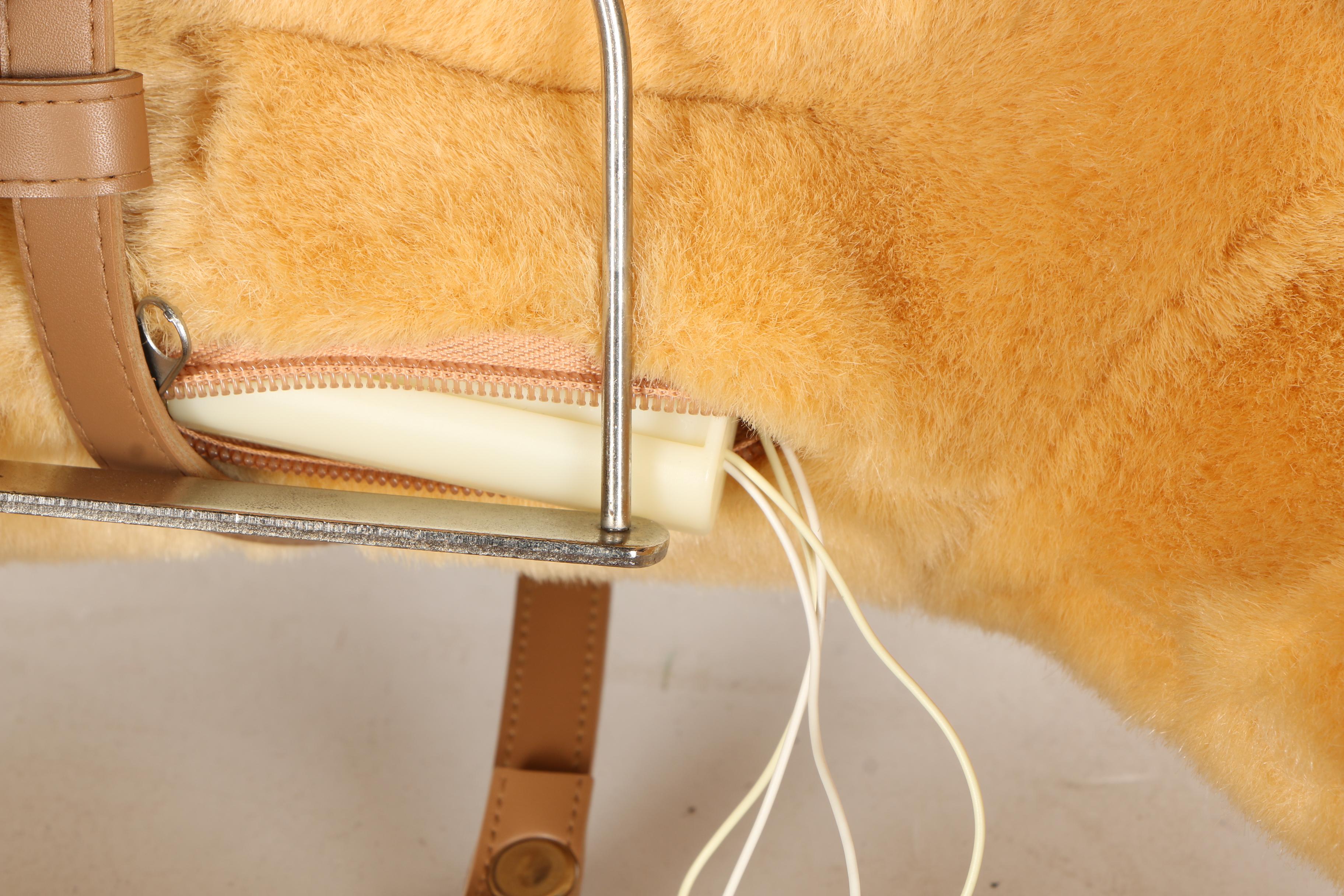 Chrisha Playful Plush Rocking Horse