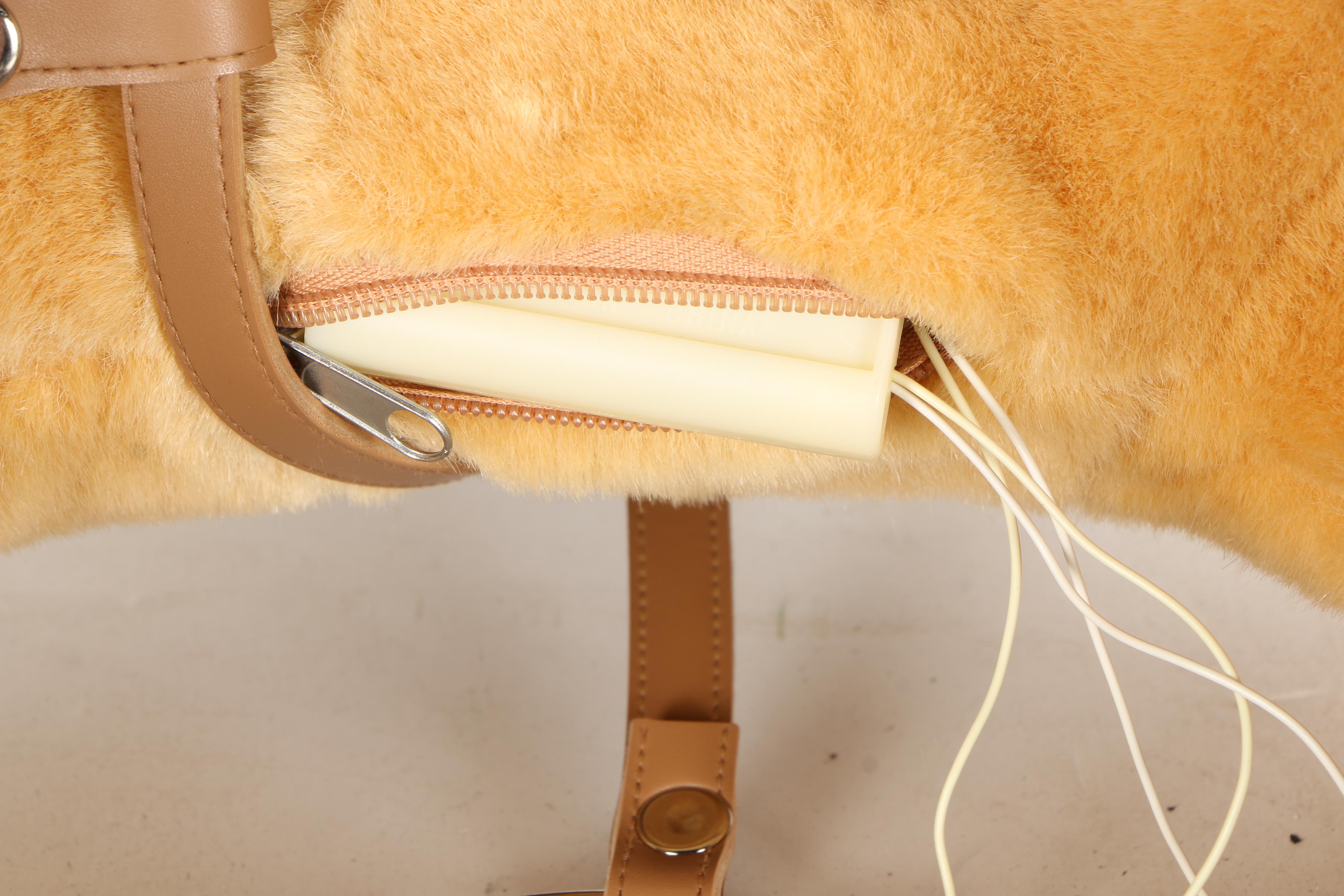 Chrisha Playful Plush Rocking Horse