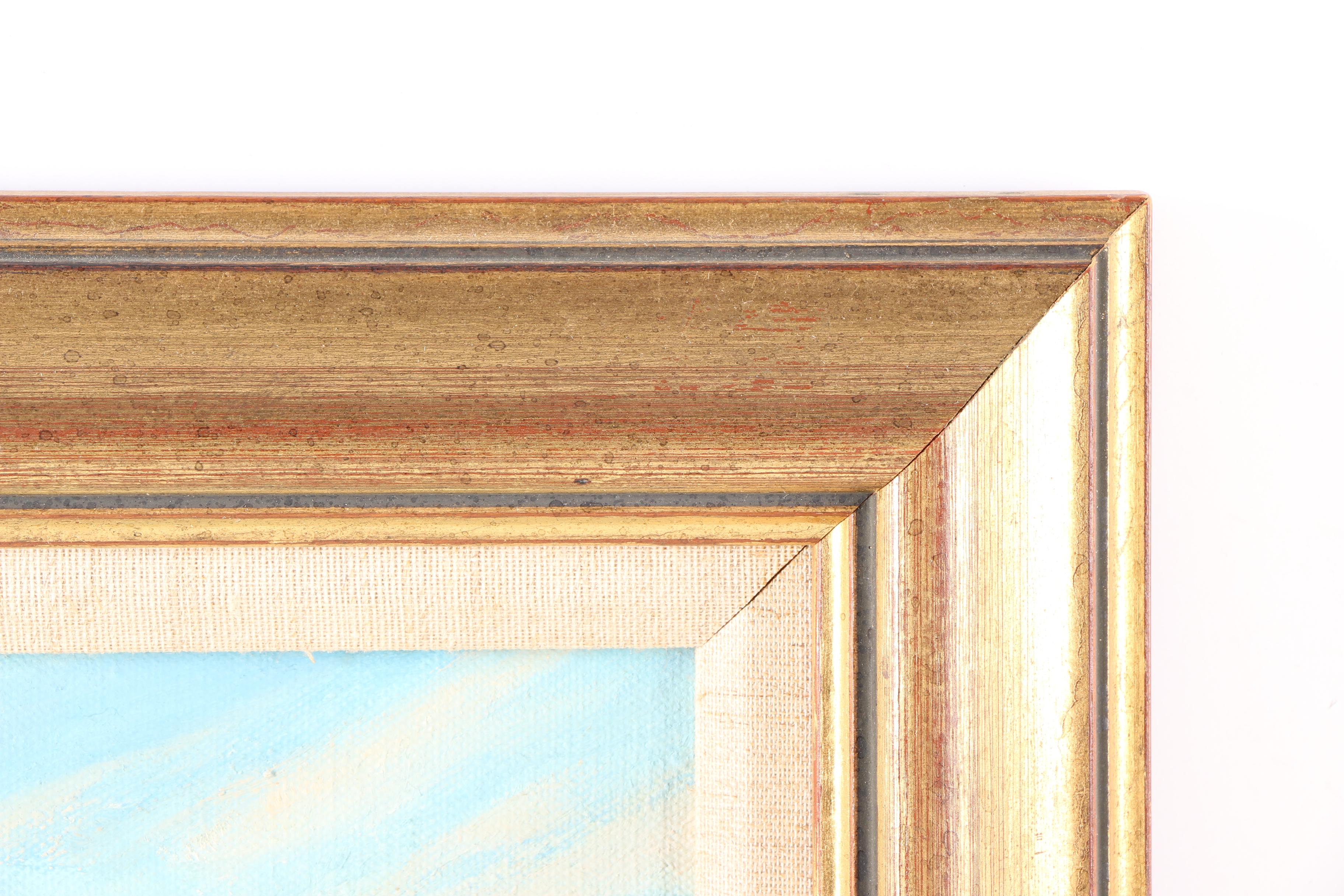 F. Phillips 1977 Oil Painting on Canvas "The Chase House"