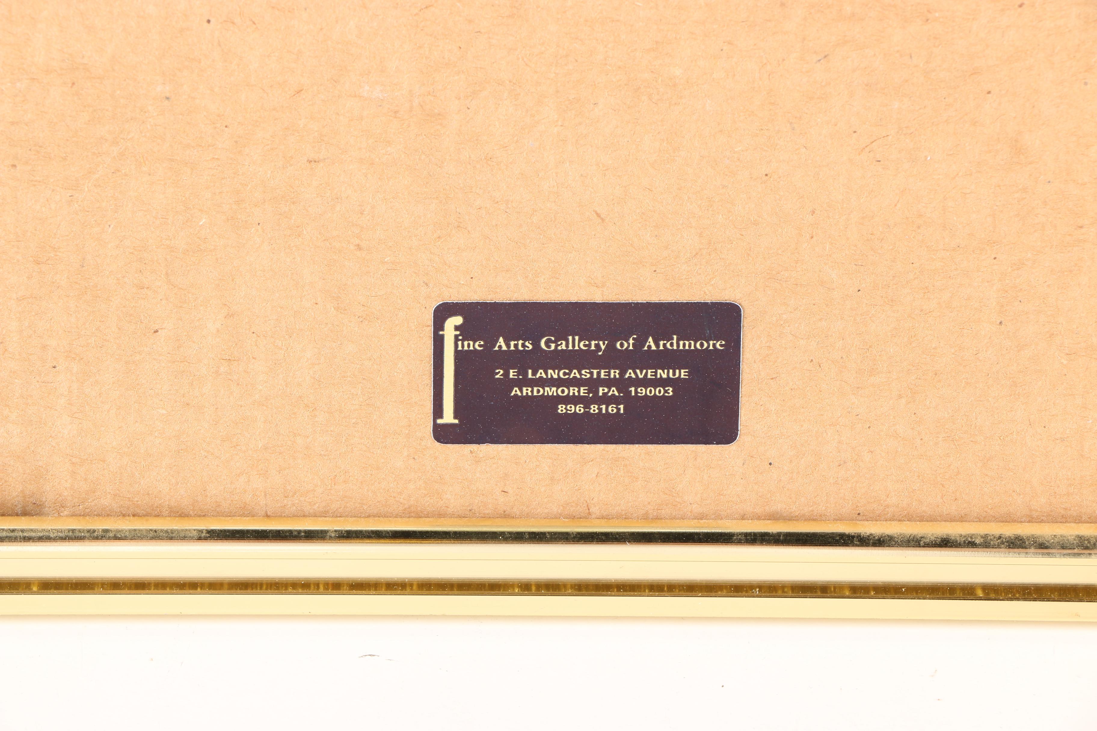 James H. Wennersten Serigraph "Summer Haven II"