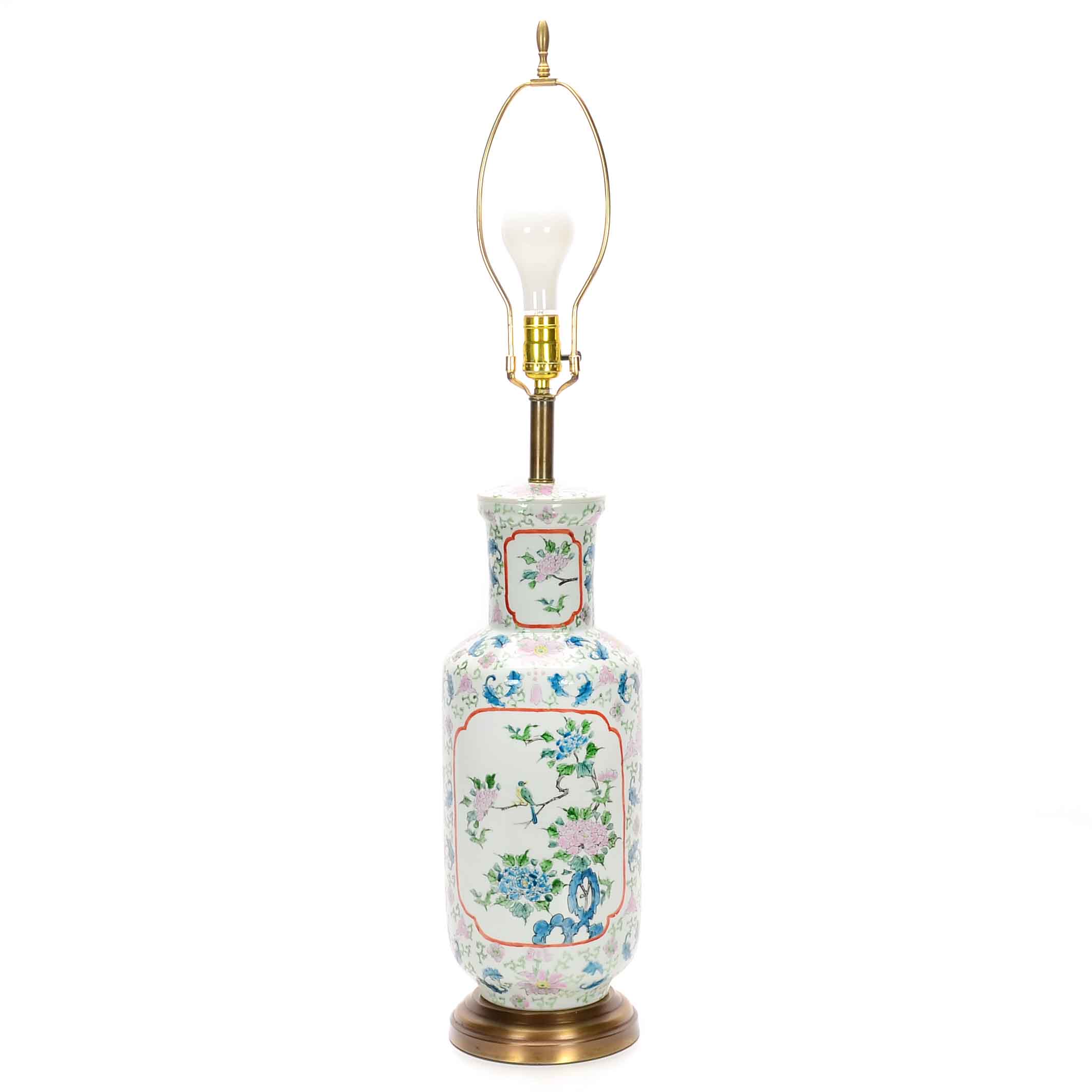 Chinese Style Porcelain Table Lamp