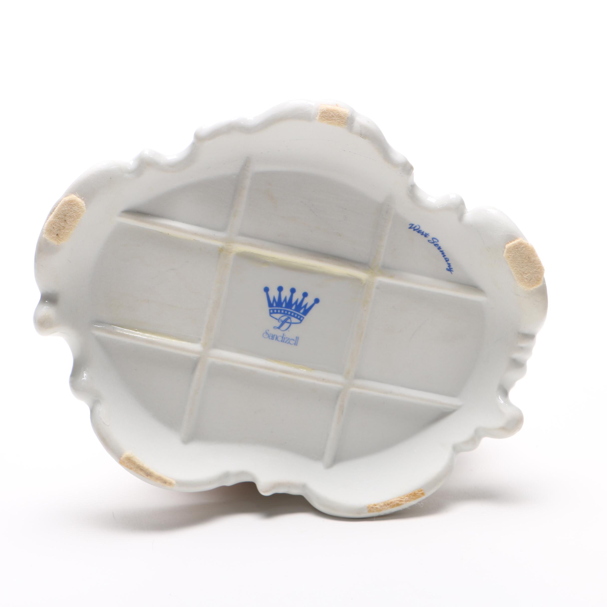 Sandizell, Hoffner & Co. German Lace Porcelain Figurine