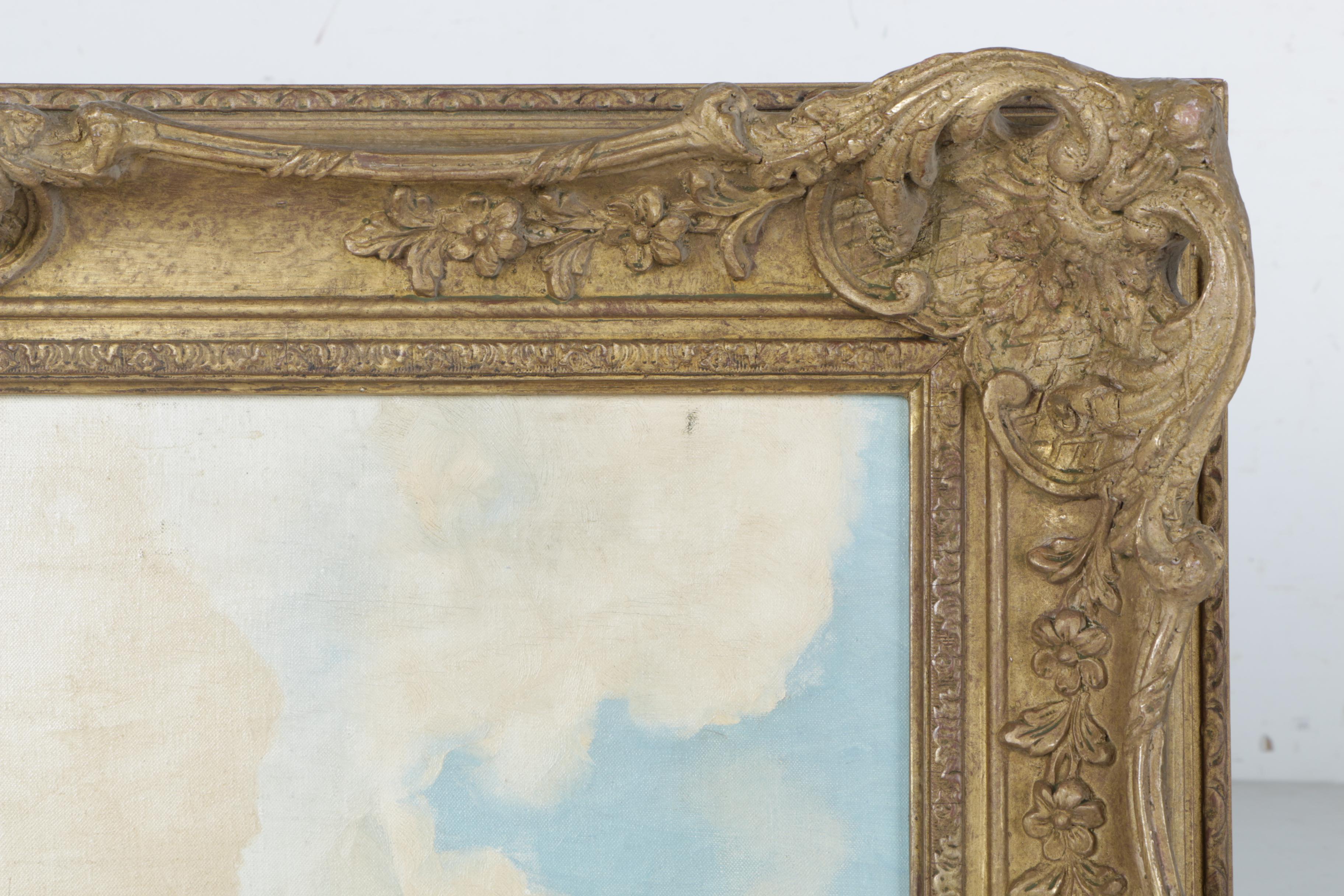 Edward Byrne Oil Painting on Canvas "Elephants"