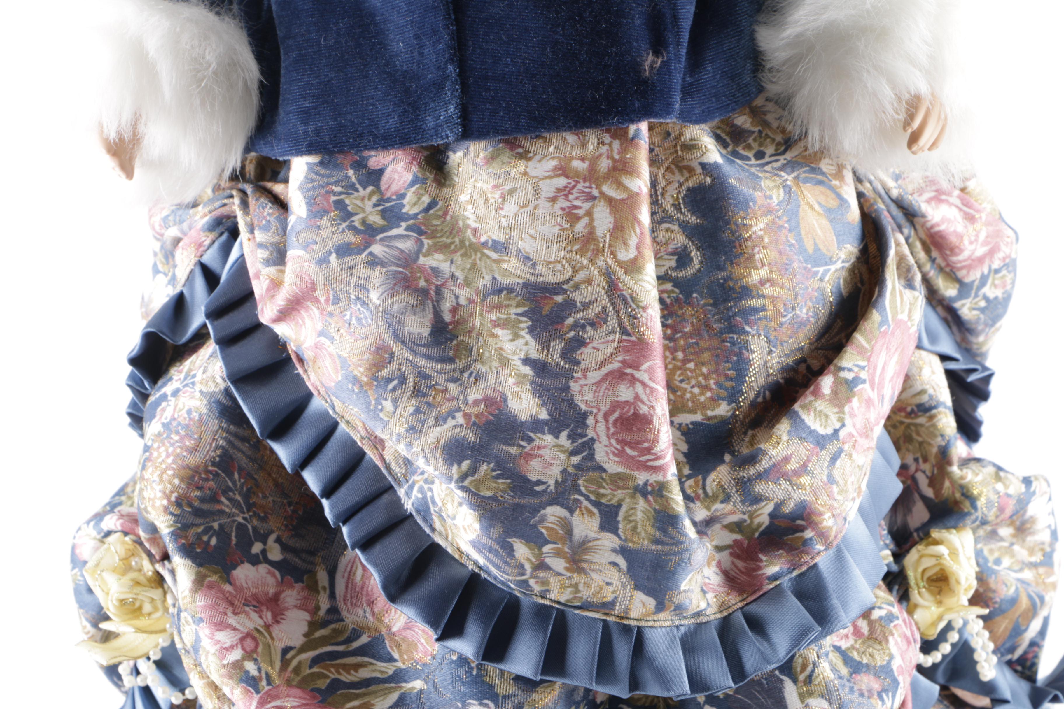 Belle Epoch Style Porcelain Doll