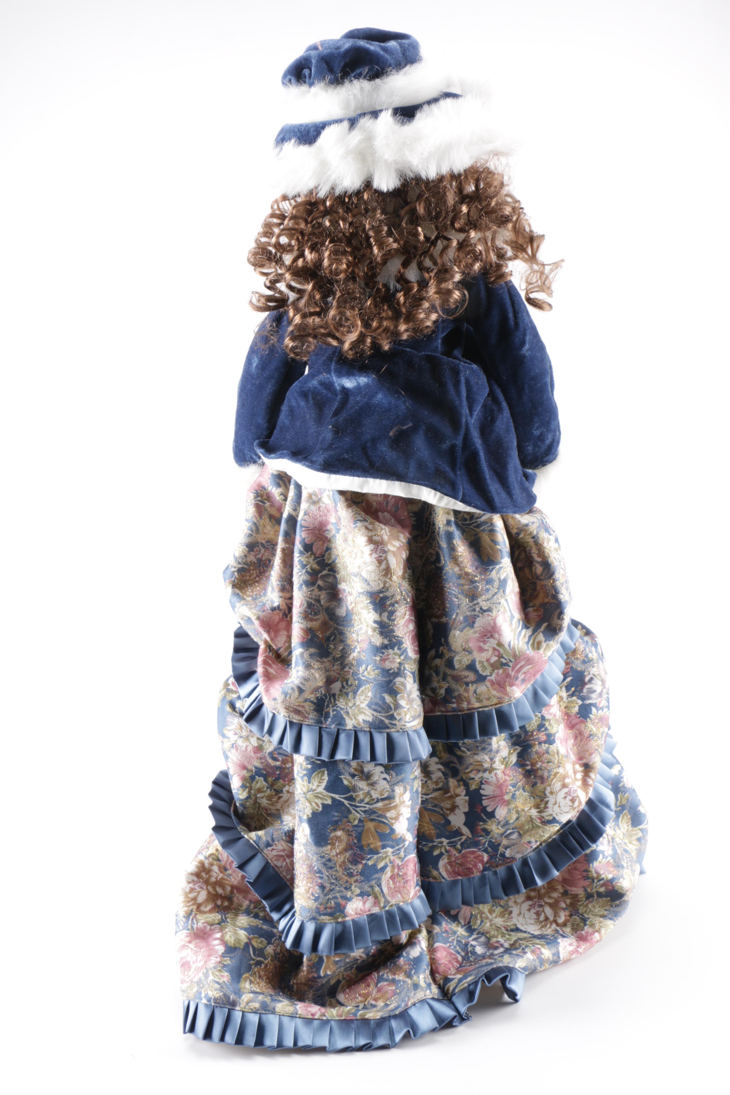 Belle Epoch Style Porcelain Doll