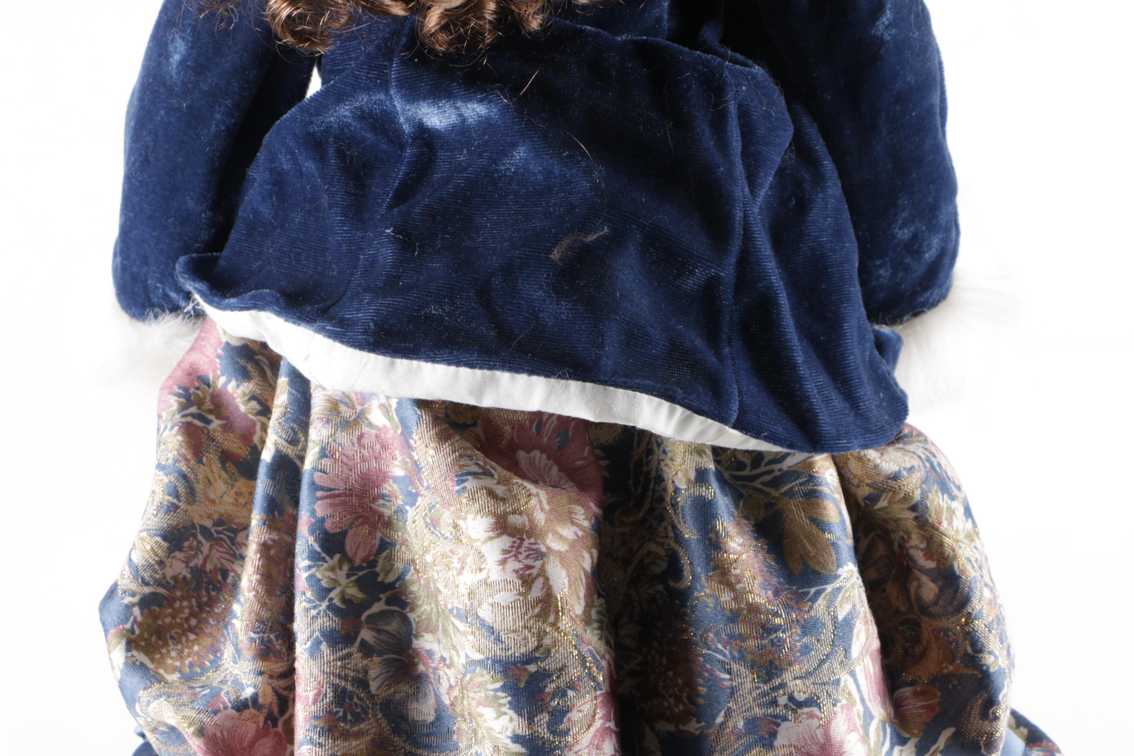 Belle Epoch Style Porcelain Doll