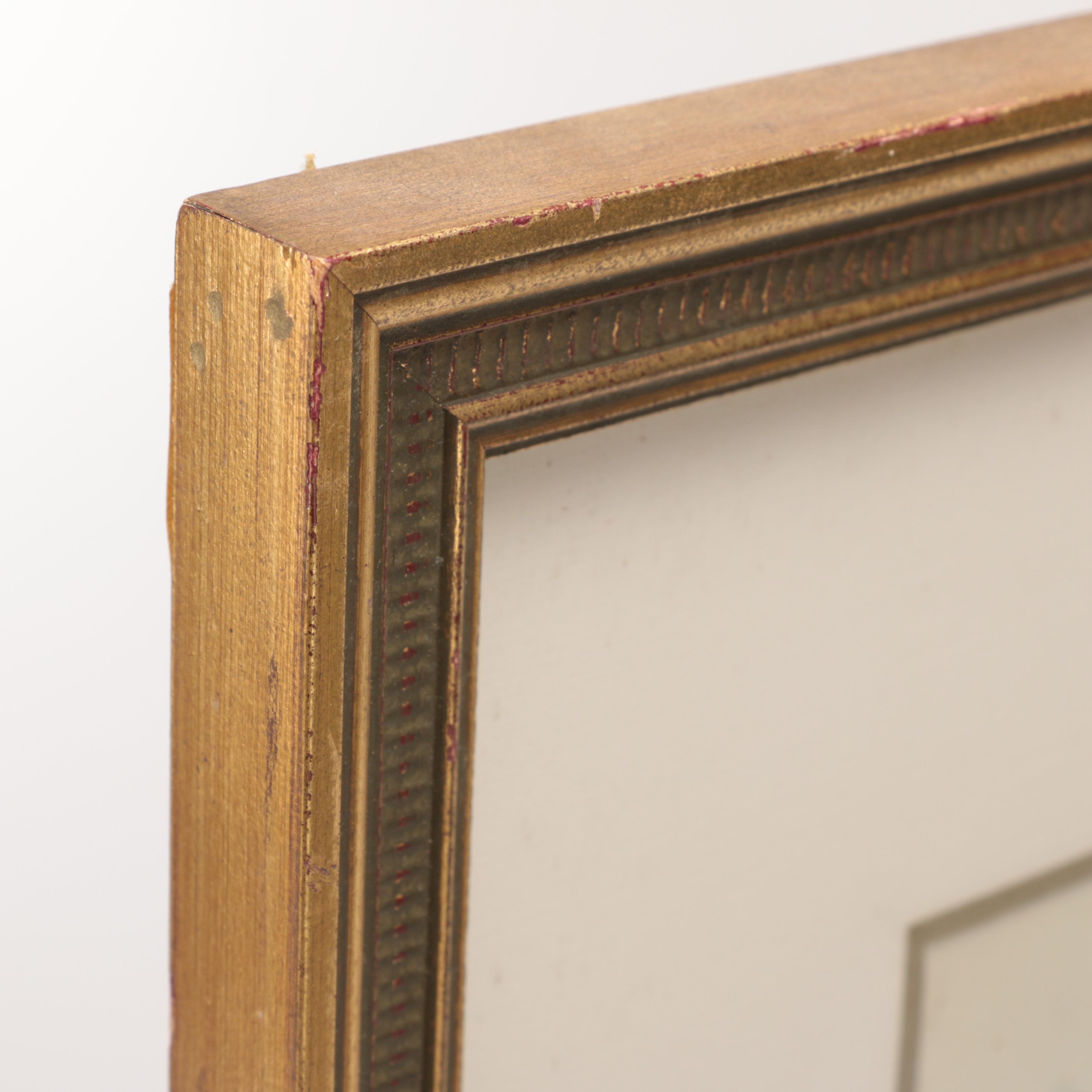 John Haymson Offset Lithograph "Governor's Palace, Williamsburg"