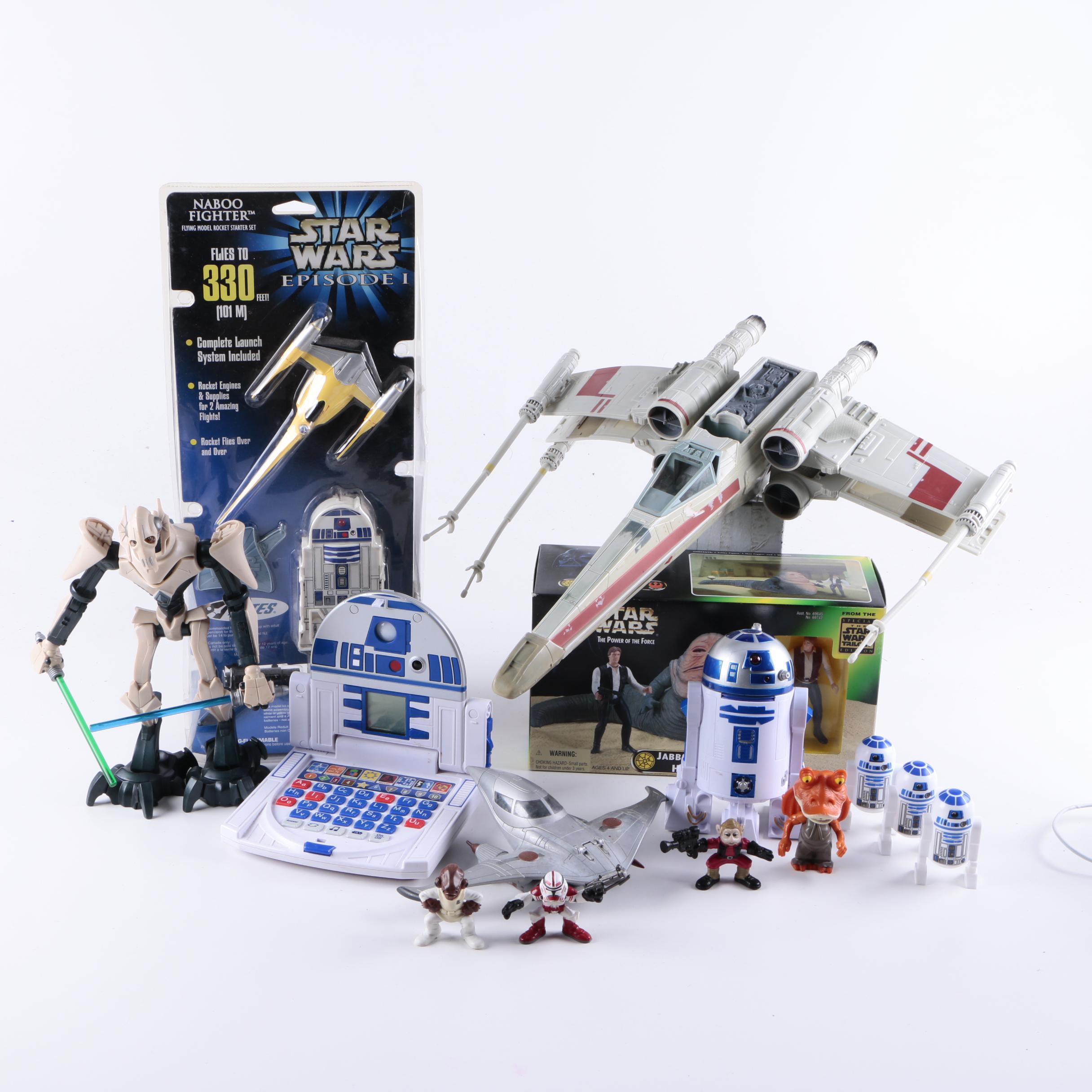 Collection of "Star Wars" Themed Toys