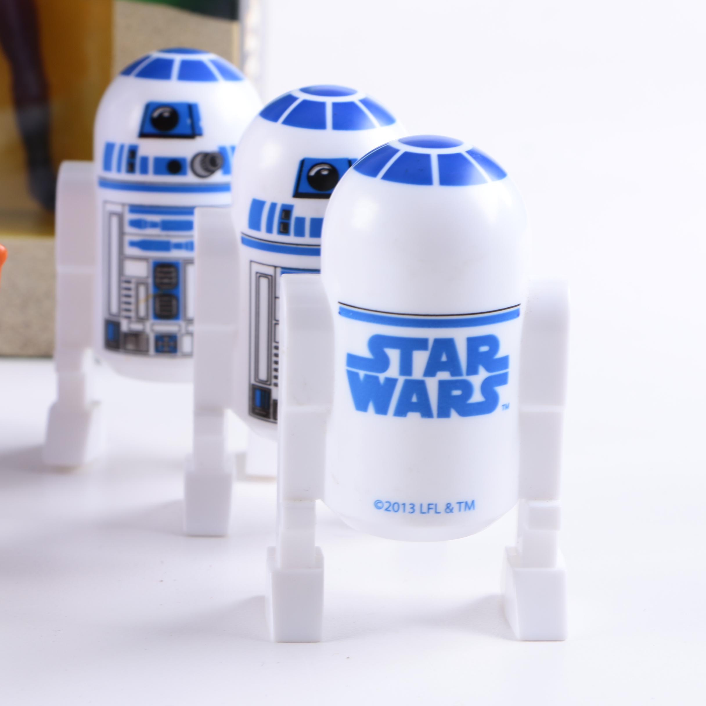 Collection of "Star Wars" Themed Toys